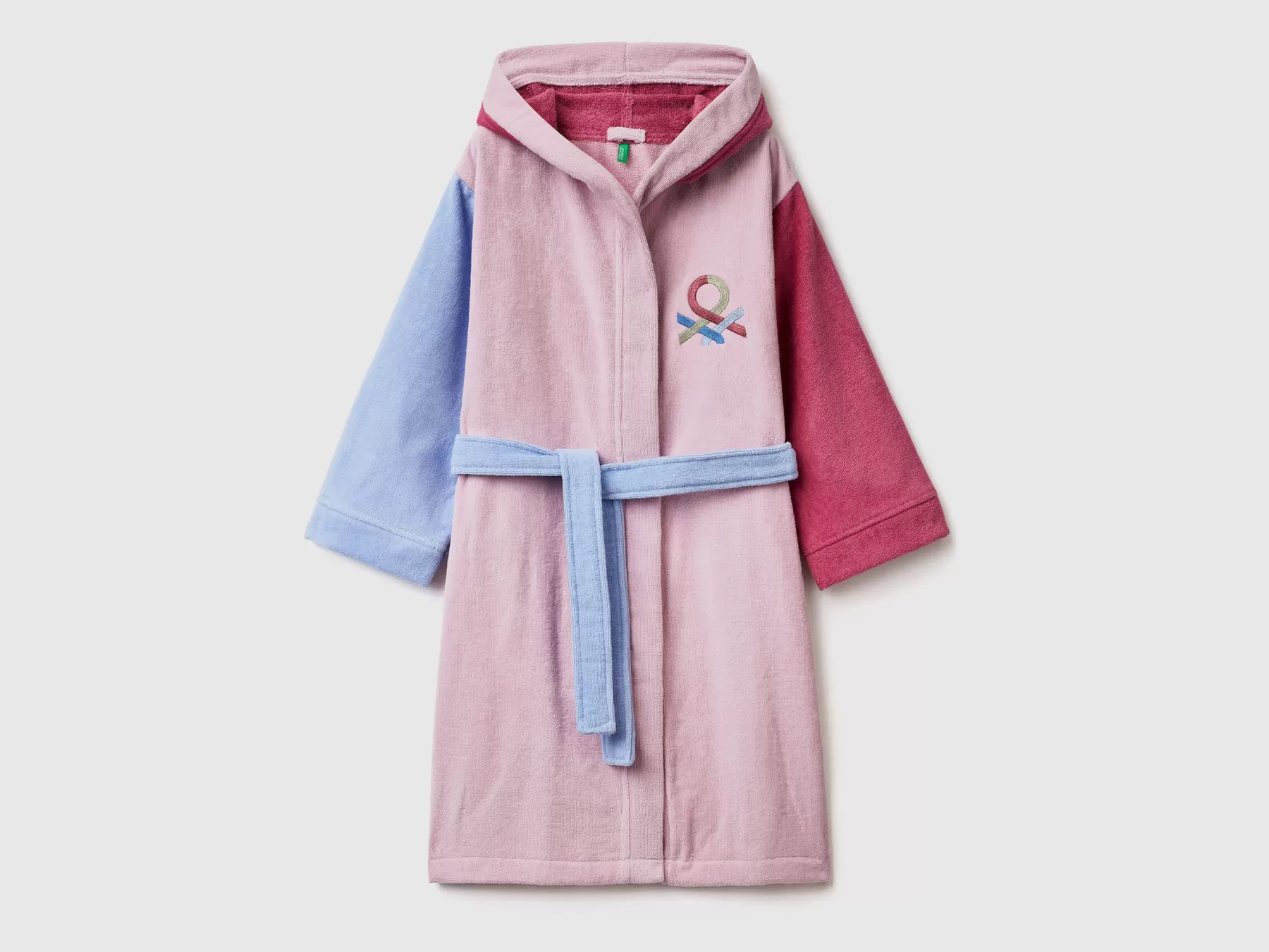 Benetton Accappatoio Color Block Multi-Color Flash Sale