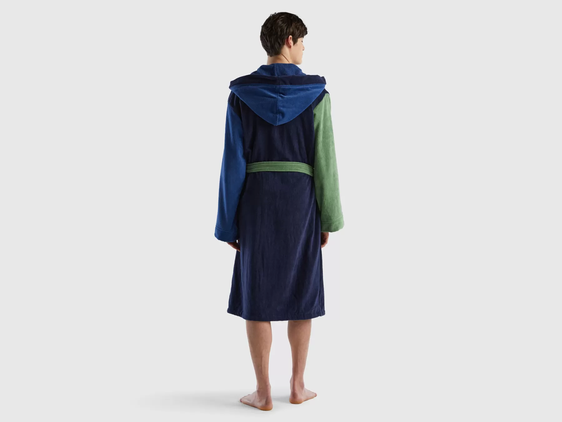 Benetton Accappatoio Color Block Multi-Color Flash Sale