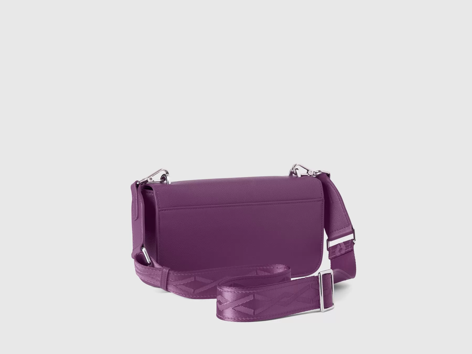 Benetton Be Bag Media Viola Flash Sale