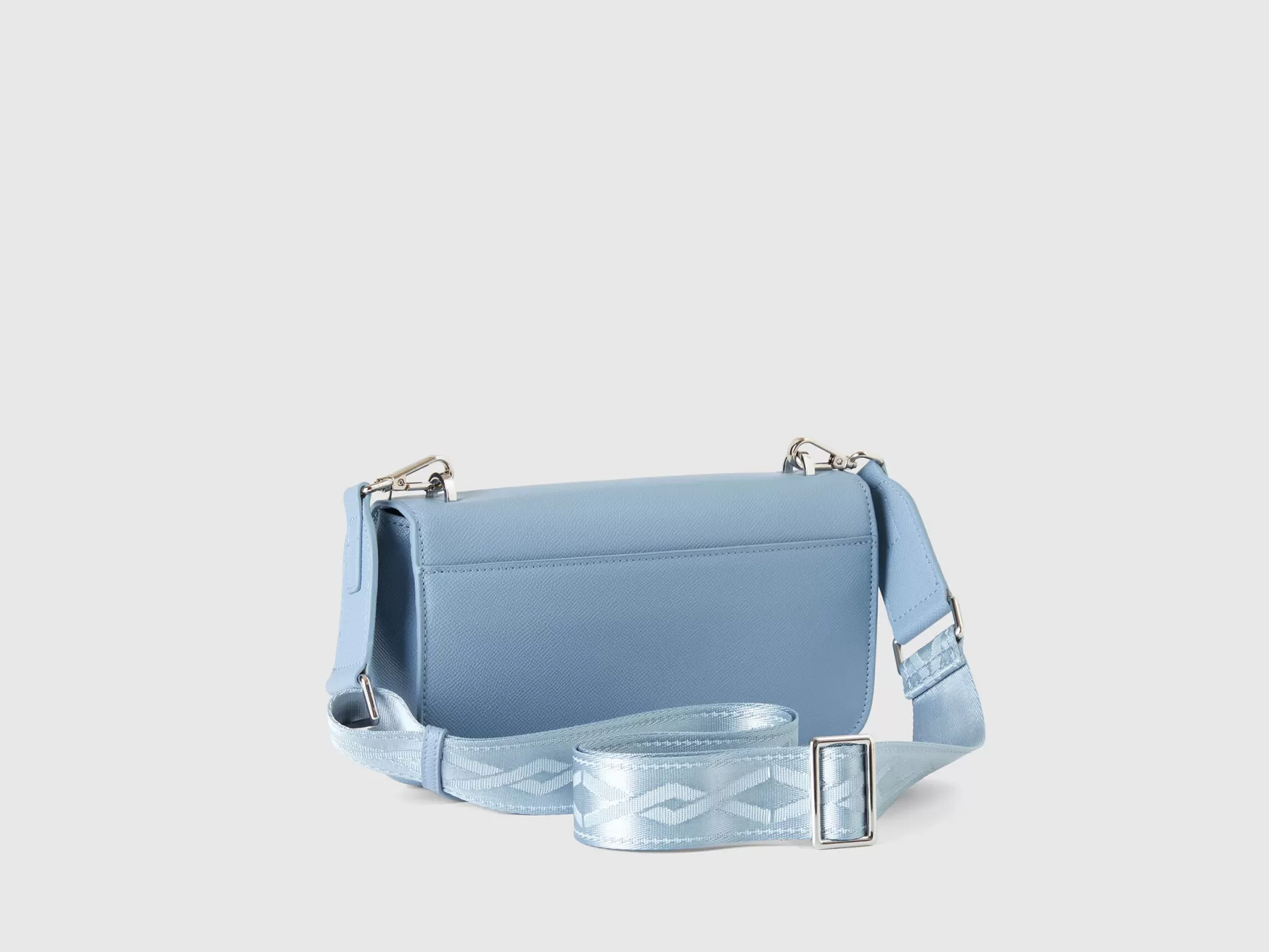 Benetton Be Bag Media Azzurra Azzurro Best Sale