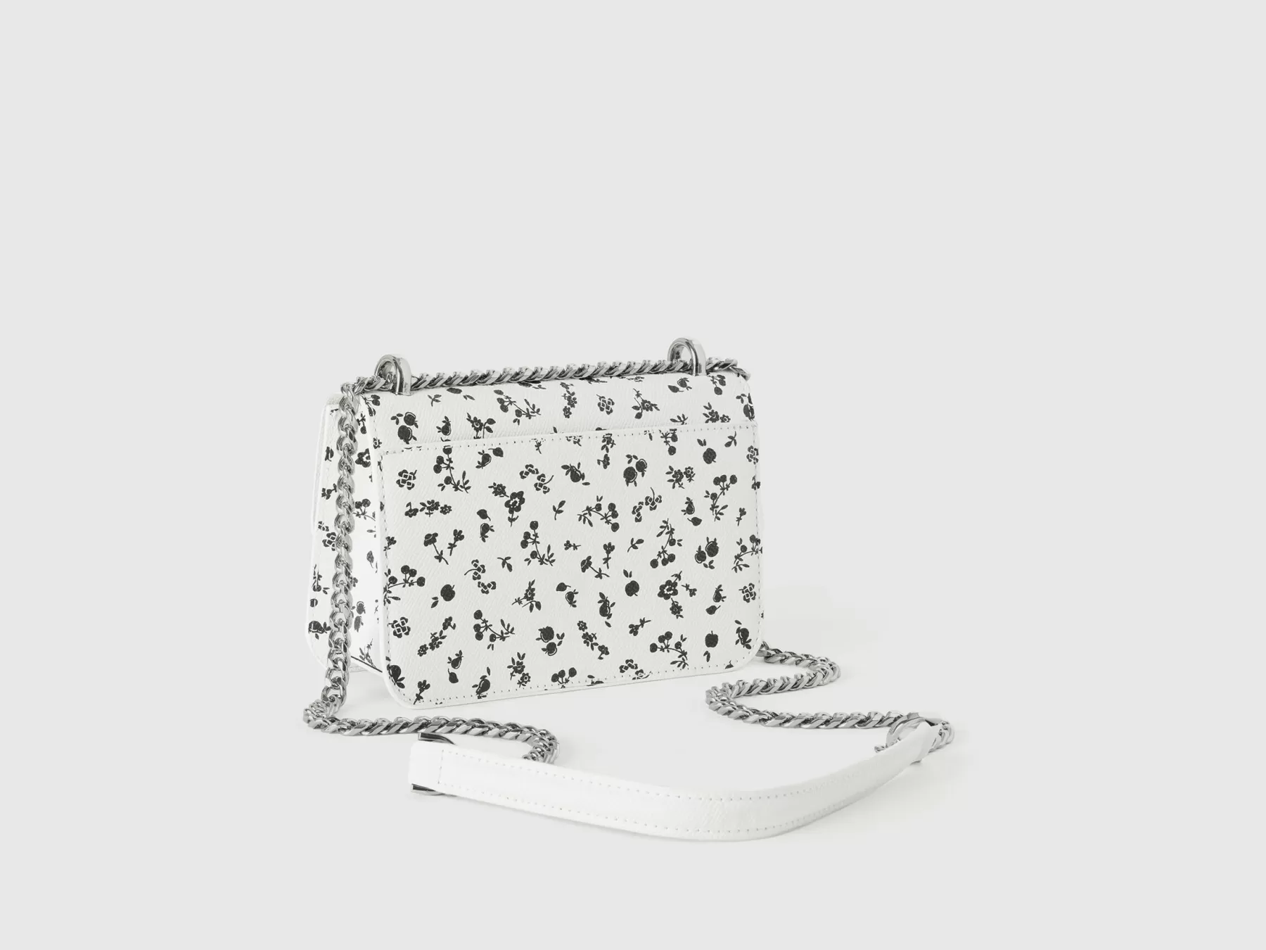 Benetton Be Bag Piccola Bianca Fantasia Bianco Cheap