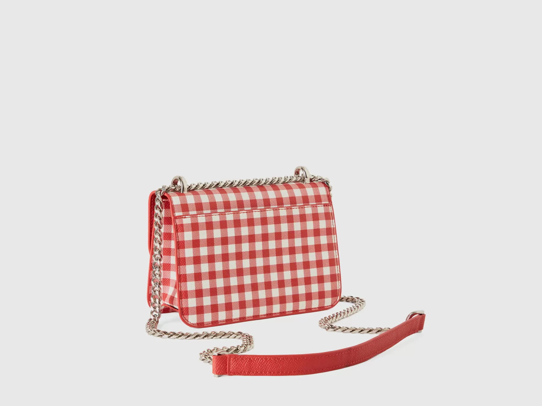 Benetton Be Bag Piccola Rossa Vichy Rosso Best Sale