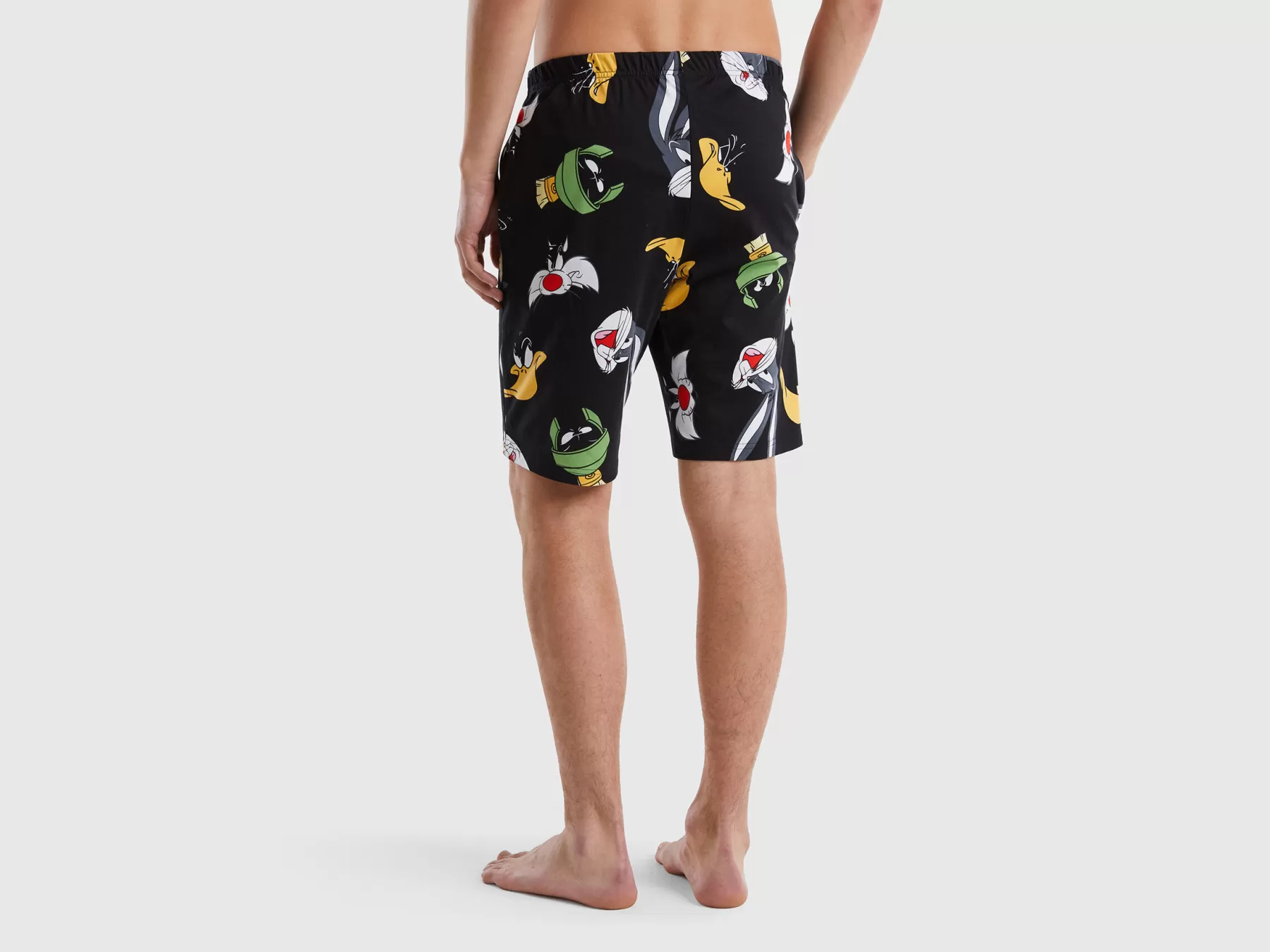 Benetton Bermuda Looney Tunes Nero Online