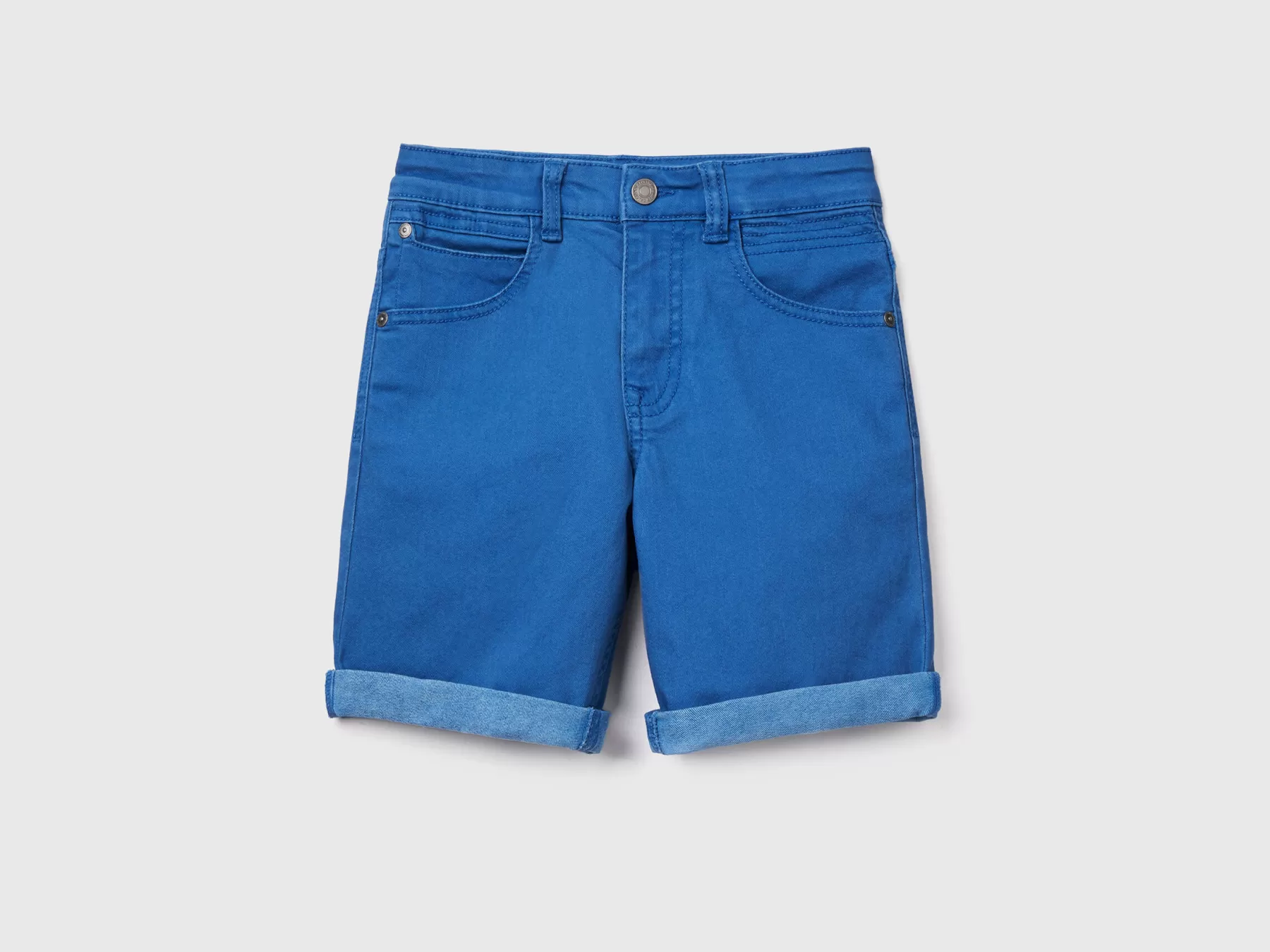 Benetton Bermuda Slim Fit Bluette Store