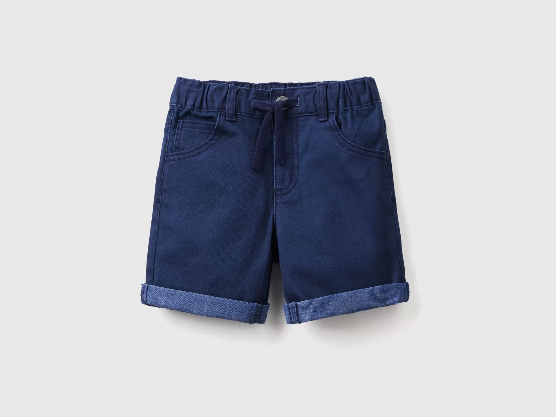 Benetton Bermuda Slim Fit Blu Scuro Shop