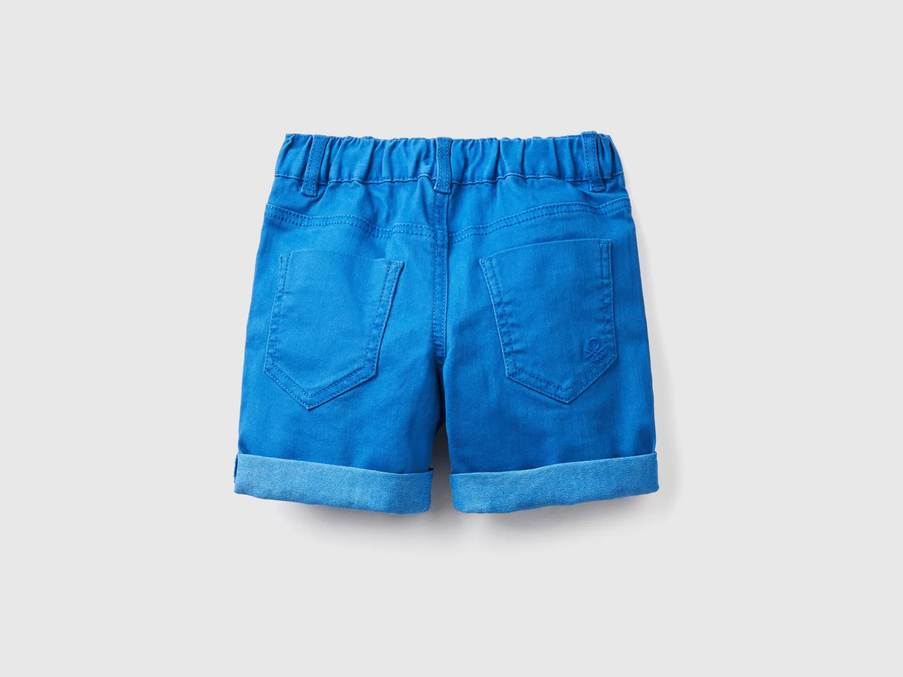 Benetton Bermuda Slim Fit Bluette Outlet