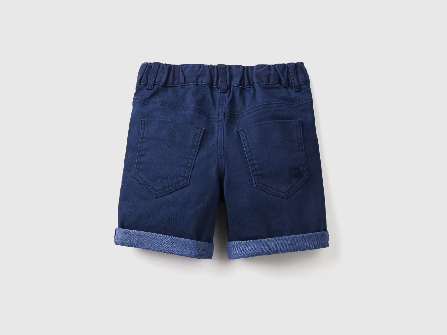 Benetton Bermuda Slim Fit Blu Scuro Shop