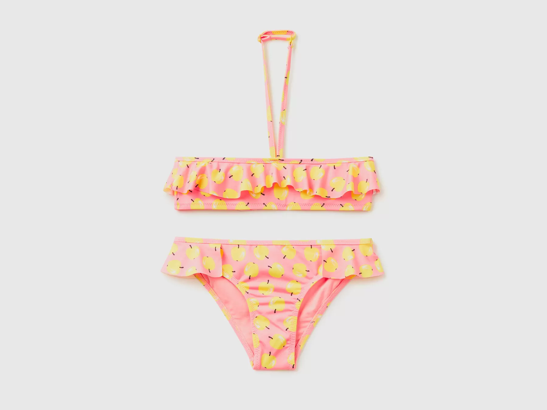 Benetton Bikini Marecon Pattern Mele Rosa Best