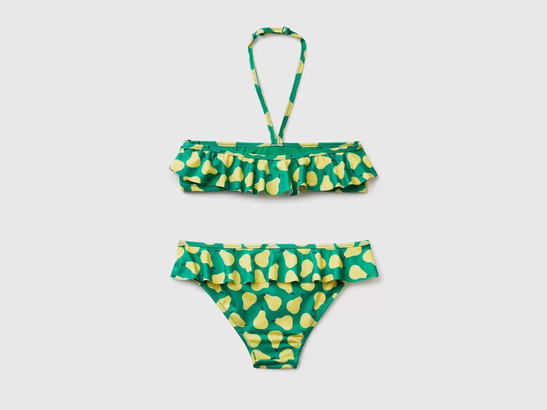 Benetton Bikini Marecon Pattern Pere Verde Fashion