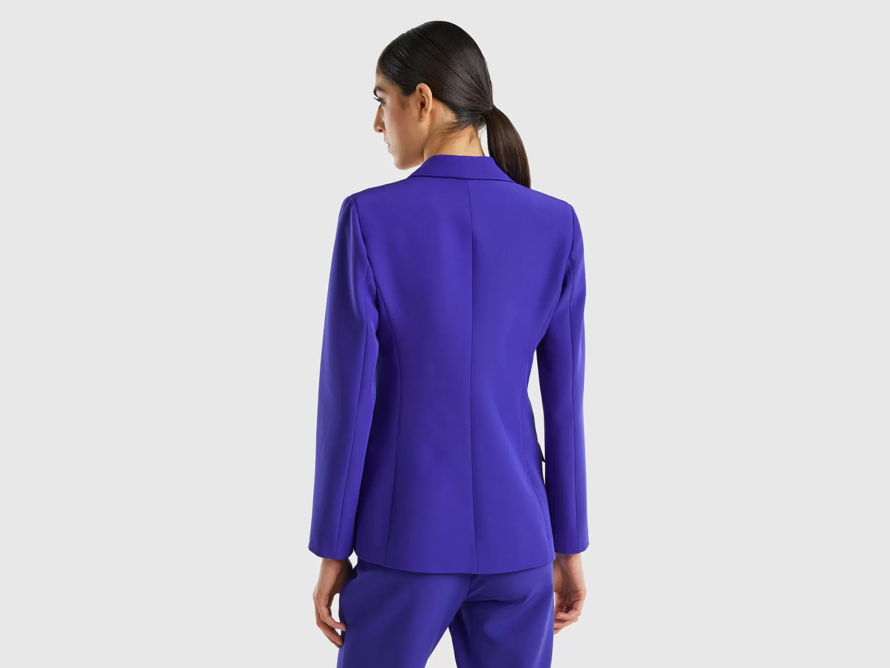 Benetton Blazer Doppiopetto Bluette Flash Sale