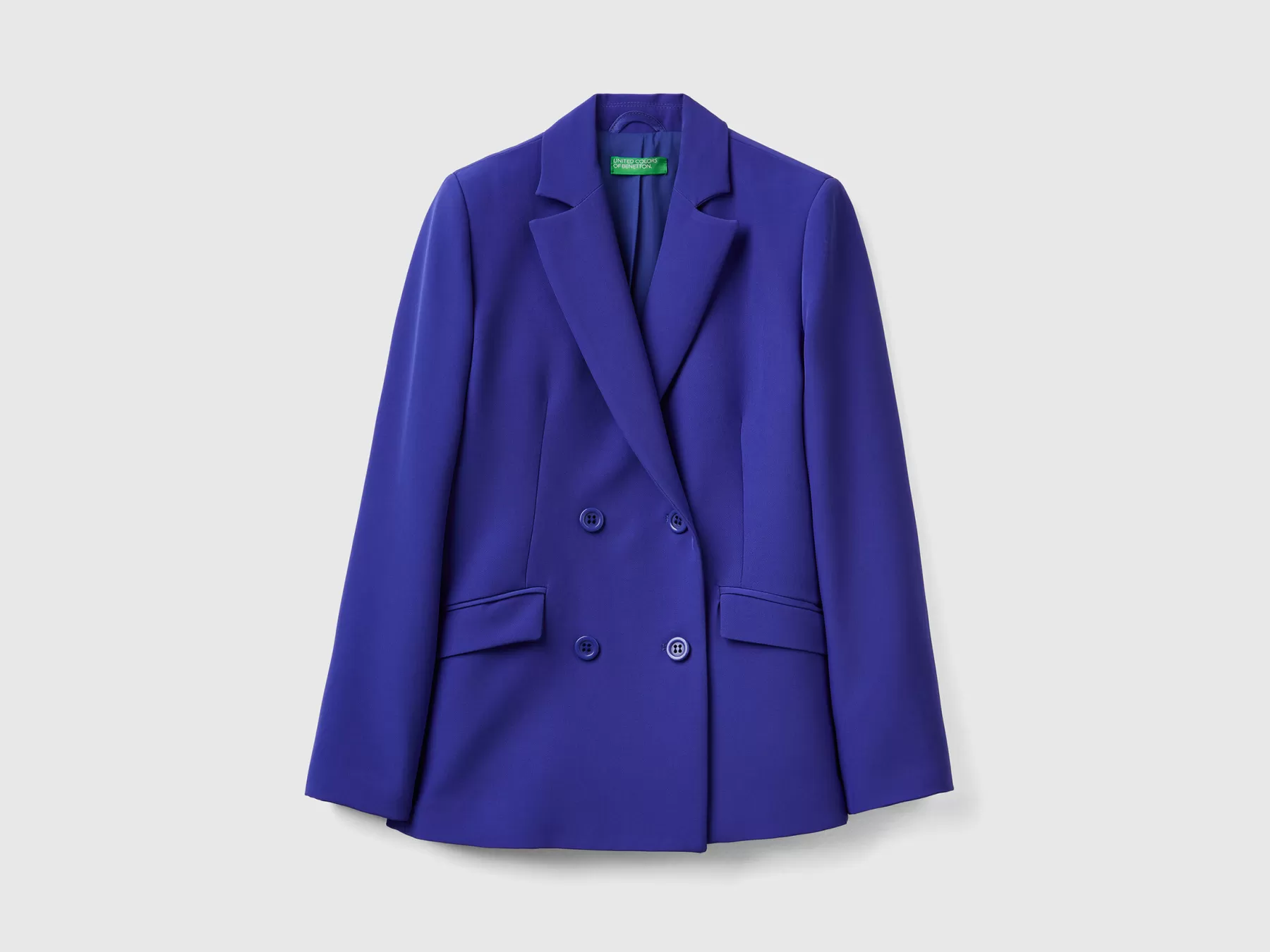 Benetton Blazer Doppiopetto Bluette Flash Sale