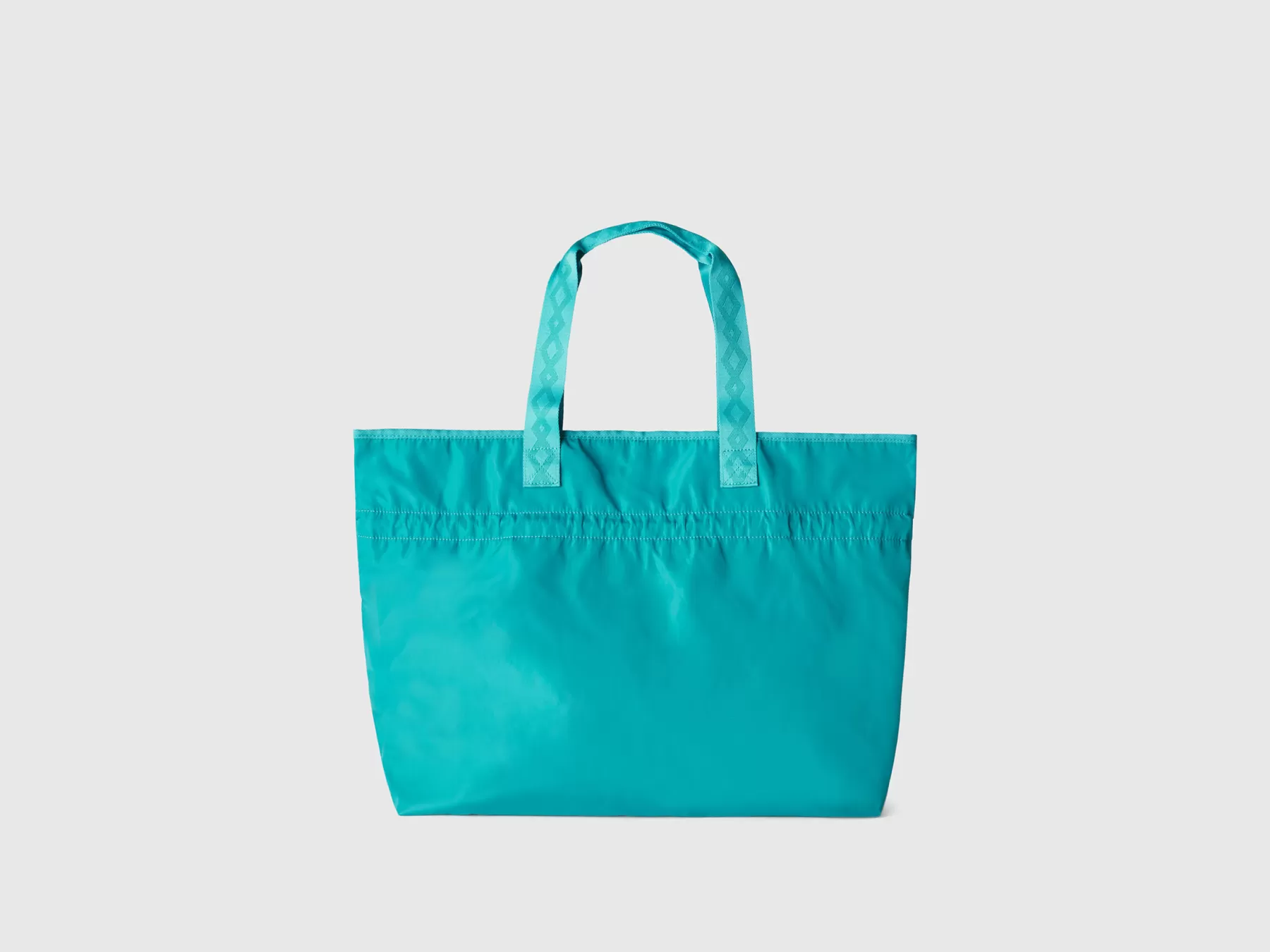 Benetton Borsa Mare Con Coulisse Turchese Best Sale