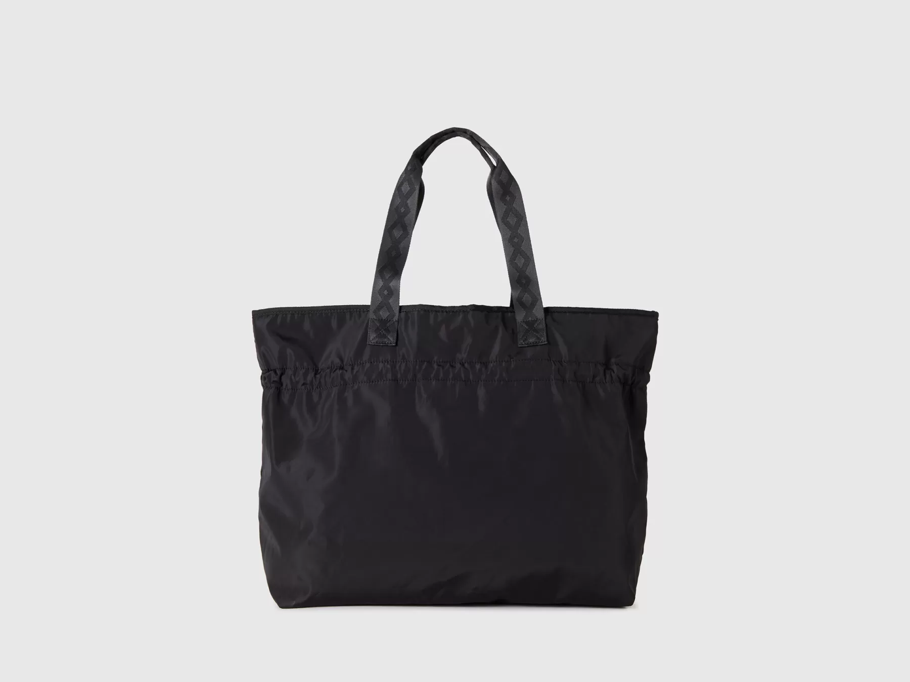 Benetton Borsa Mare Con Coulisse Nero Cheap