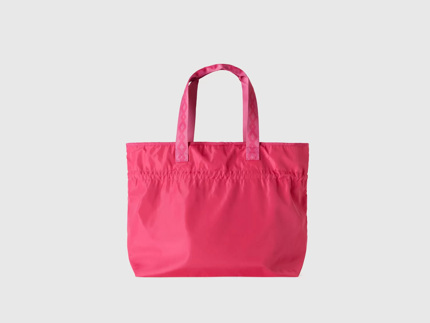 Benetton Borsa Mare Con Coulisse Fucsia Cheap