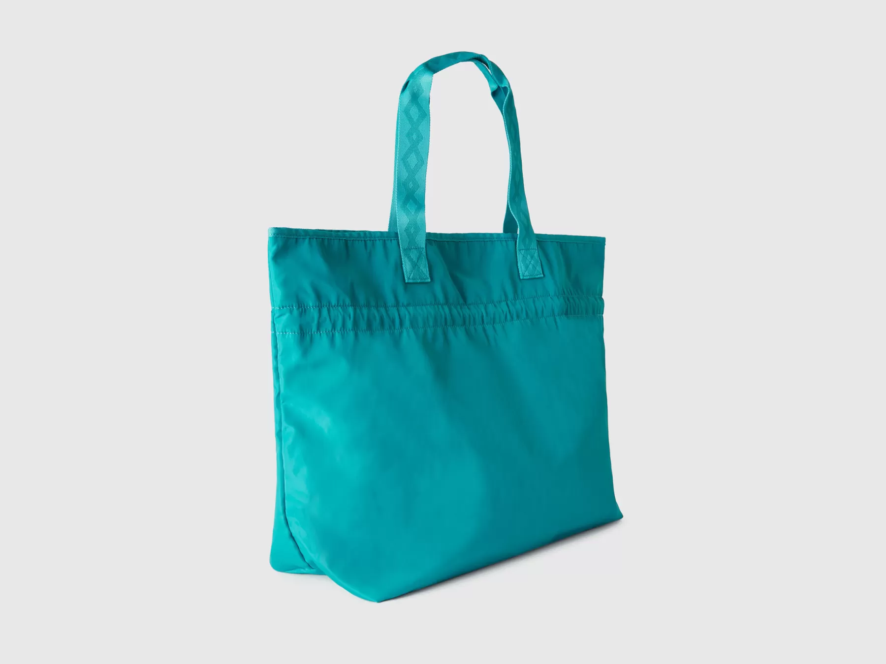 Benetton Borsa Mare Con Coulisse Turchese Best Sale