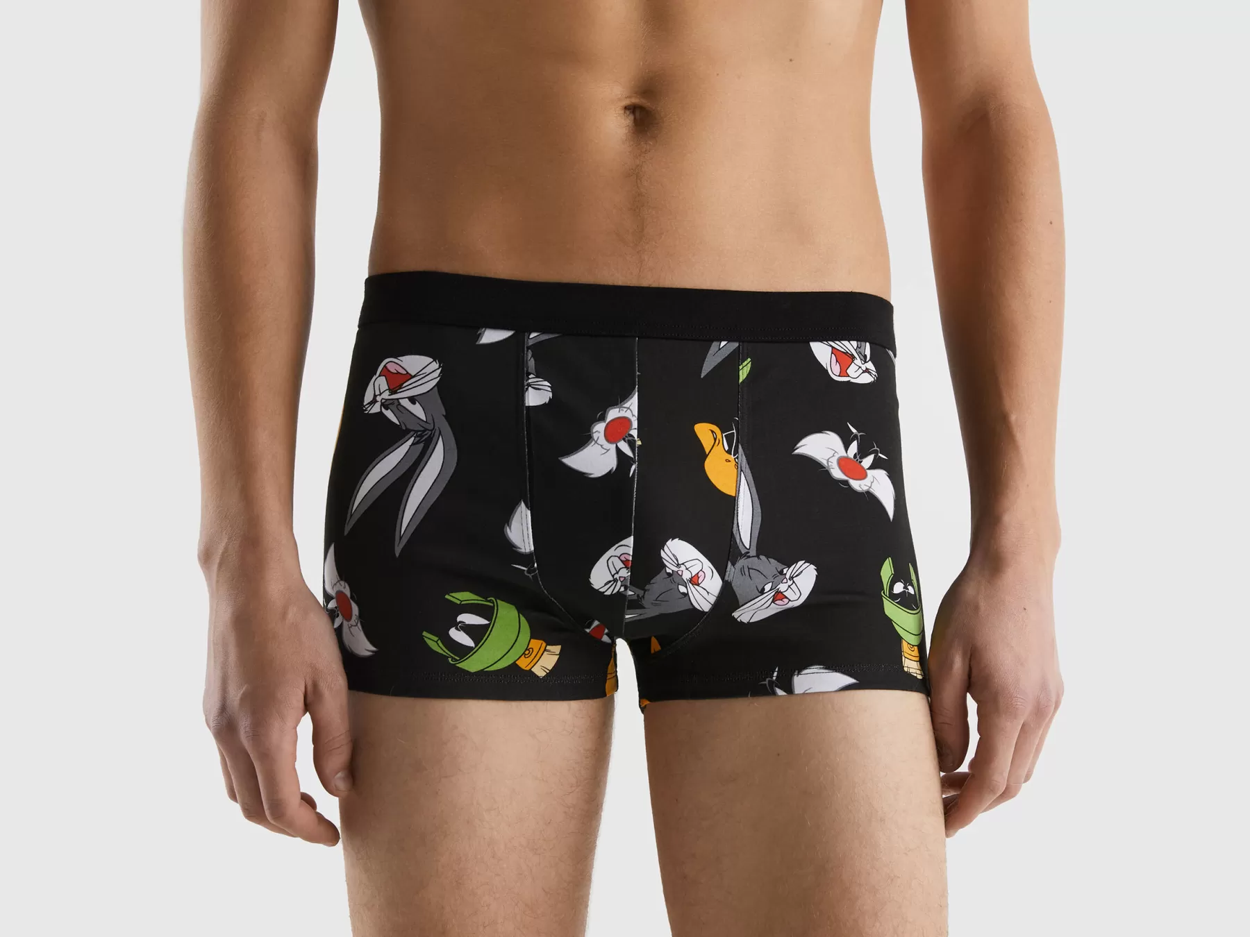 Benetton Boxer Looney Tunes Nero Best Sale