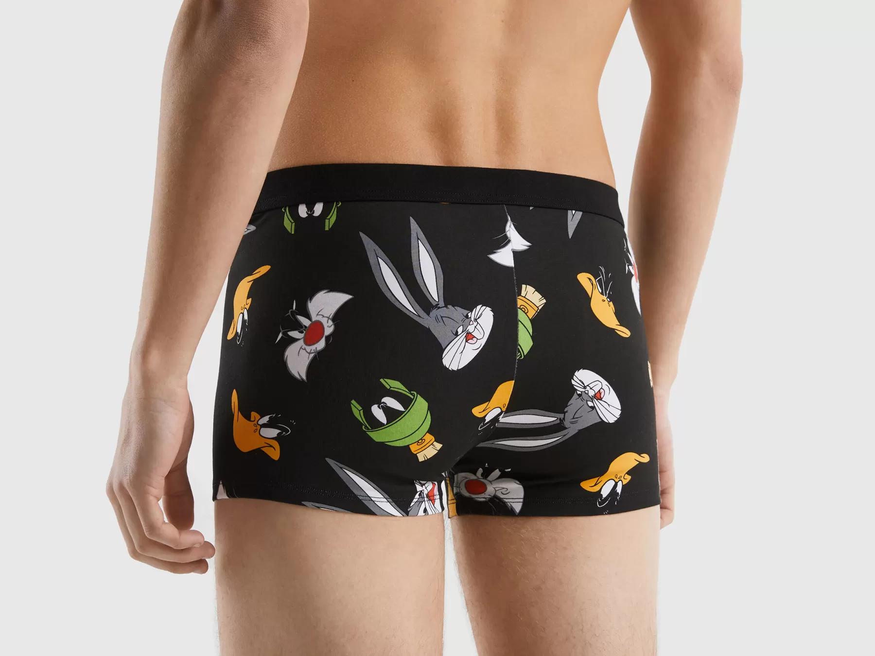 Benetton Boxer Looney Tunes Nero Best Sale