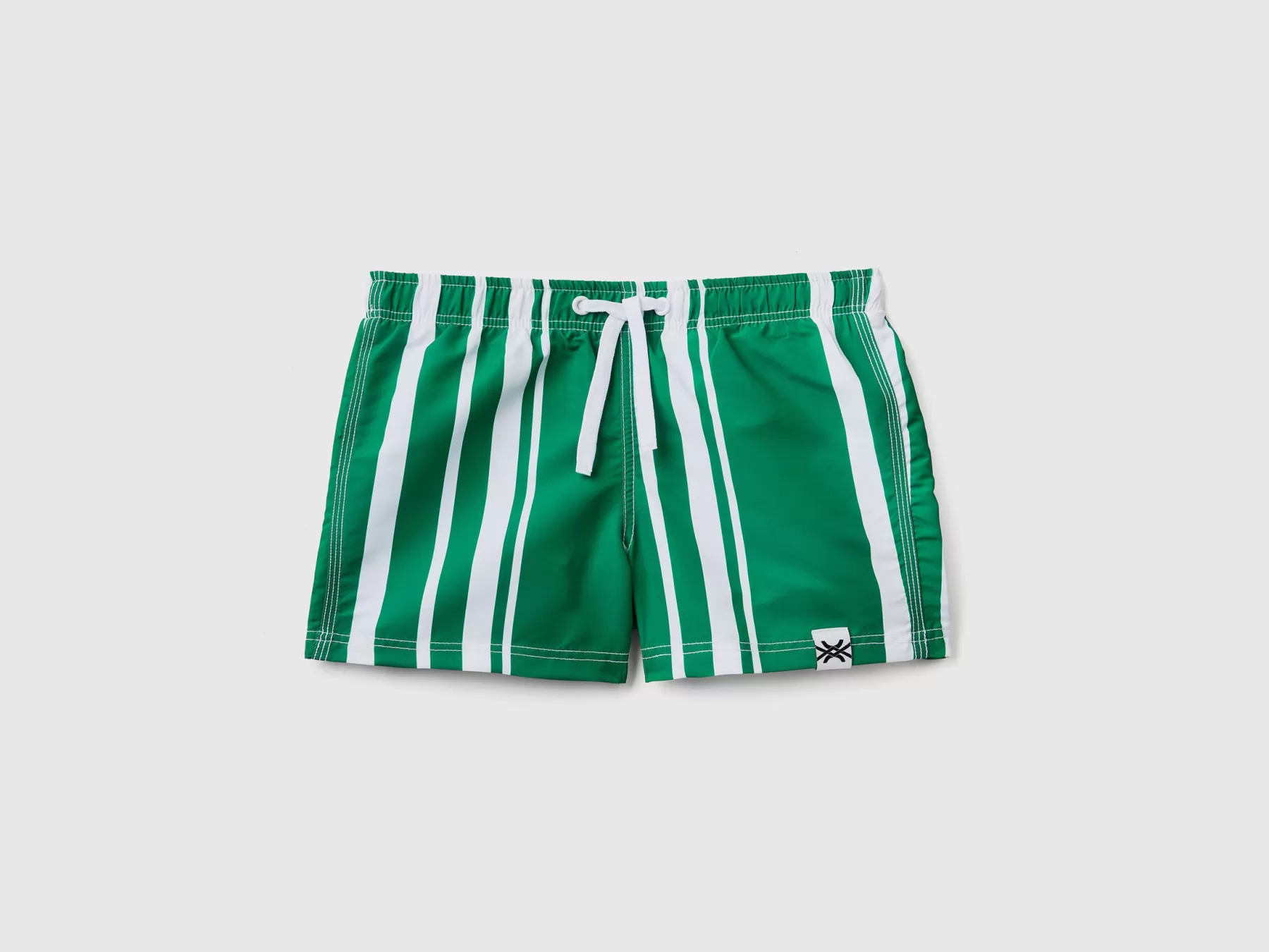 Benetton Boxer Marea Righe Verde Cheap