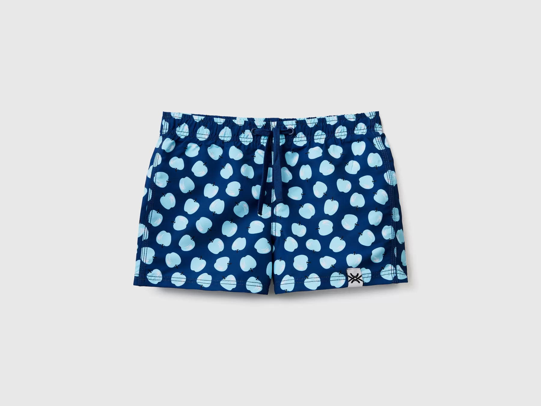 Benetton Boxer Marecon Pattern Mele Blu Scuro Outlet