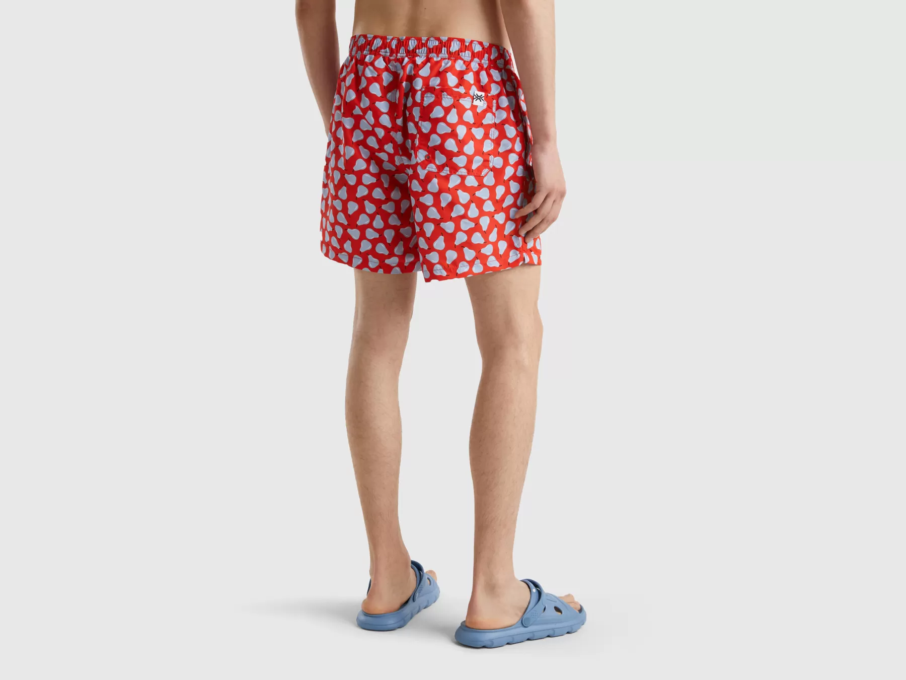 Benetton Boxer Marecon Pattern Pere Rosso Flash Sale