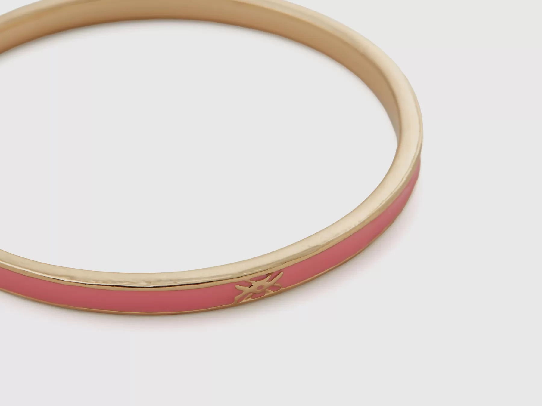 Benetton Bracciale Bangle Sottile Rosa Store