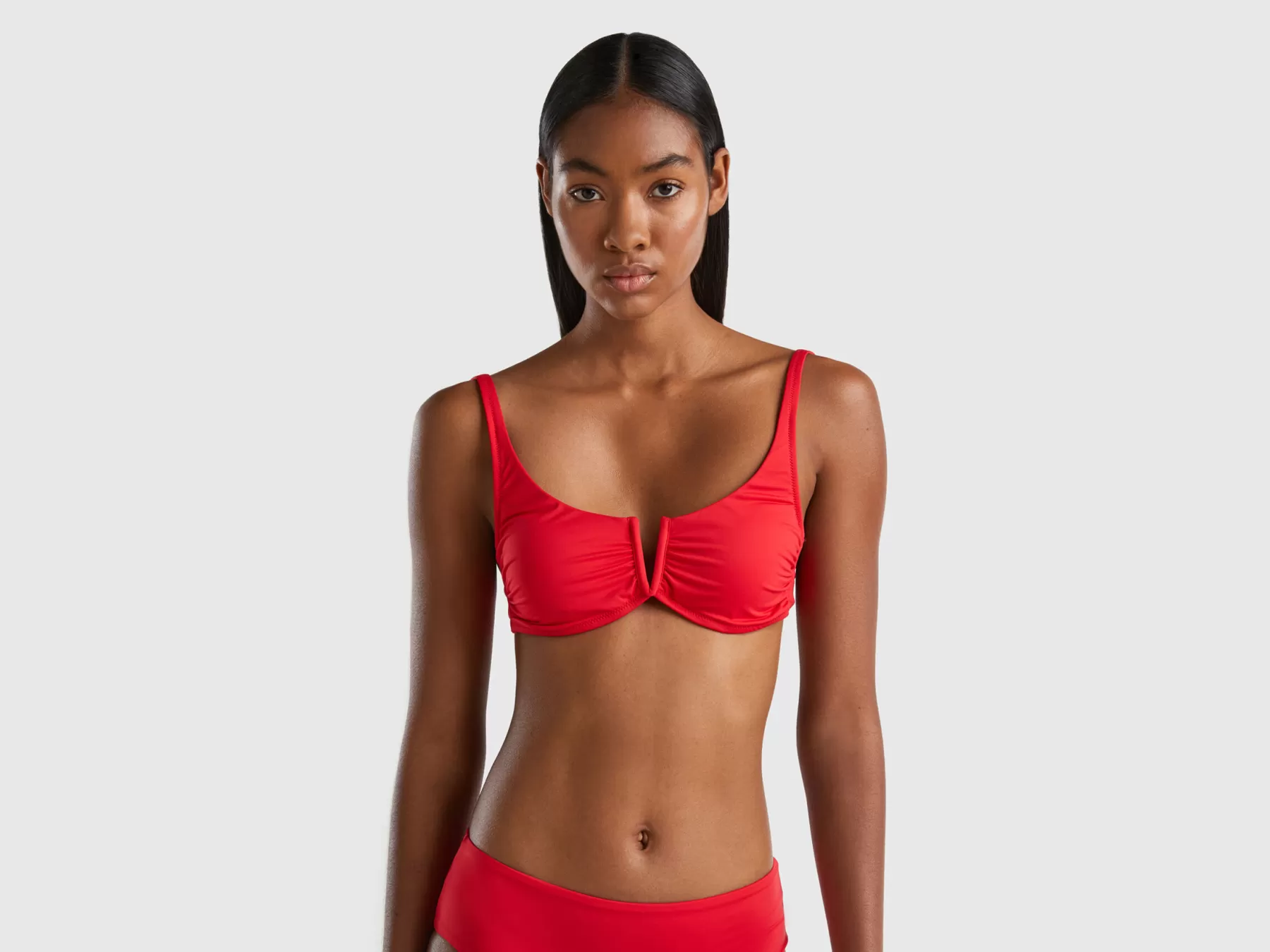 Benetton Brassiere Costume In Econyl® Fragola Best