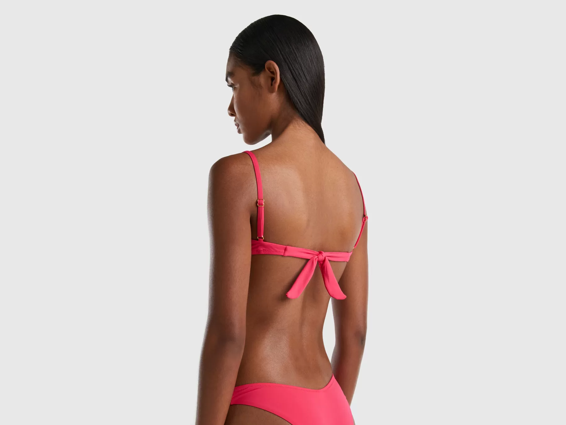 Benetton Brassiere Costume In Econyl® Fucsia Outlet