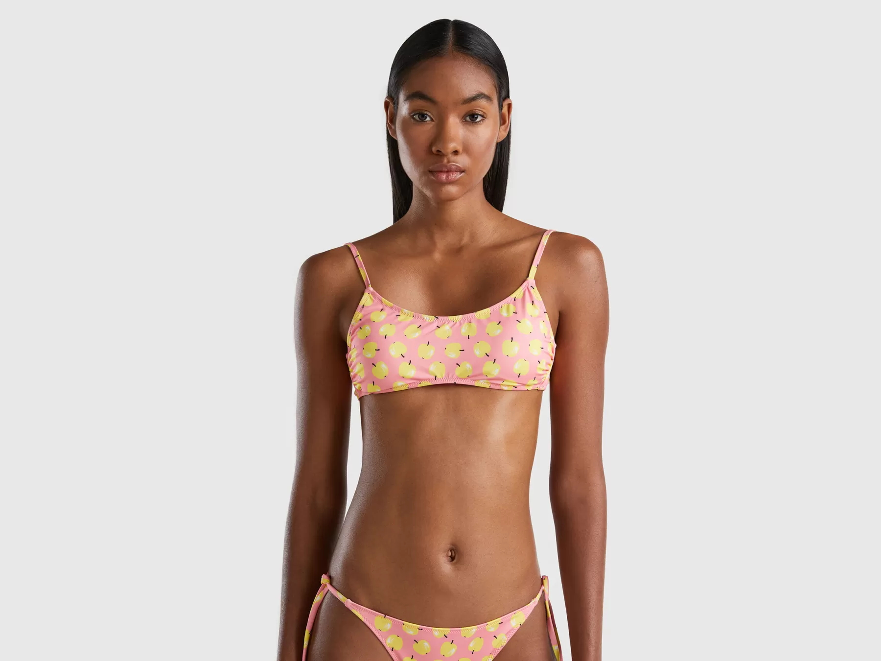 Benetton Brassiere Marecon Pattern Mele Rosa Shop