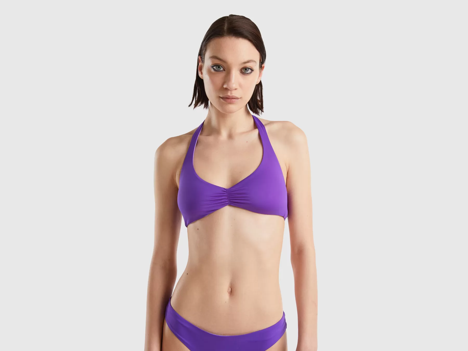 Benetton Brassiere Reversibile In Econyl® Viola Cheap