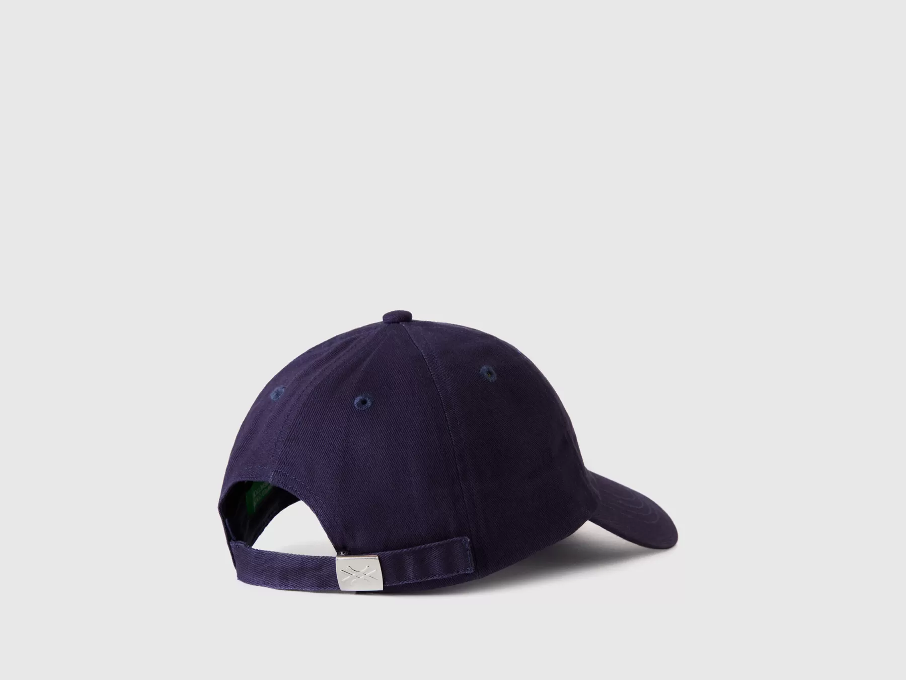 Benetton Cappellino Baseball Con Logo Blu Scuro Cheap