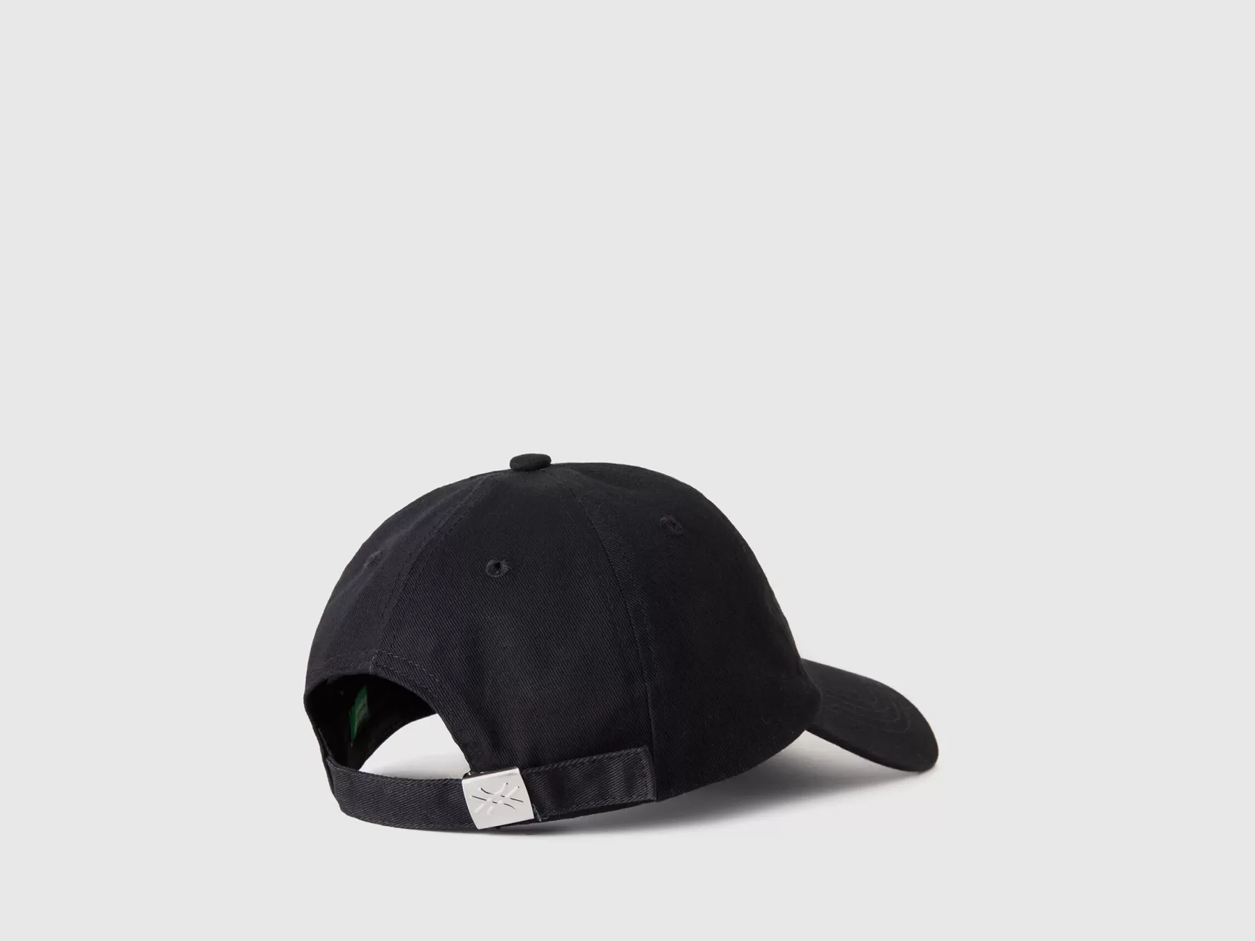 Benetton Cappellino Baseball Con Logo Nero Best Sale