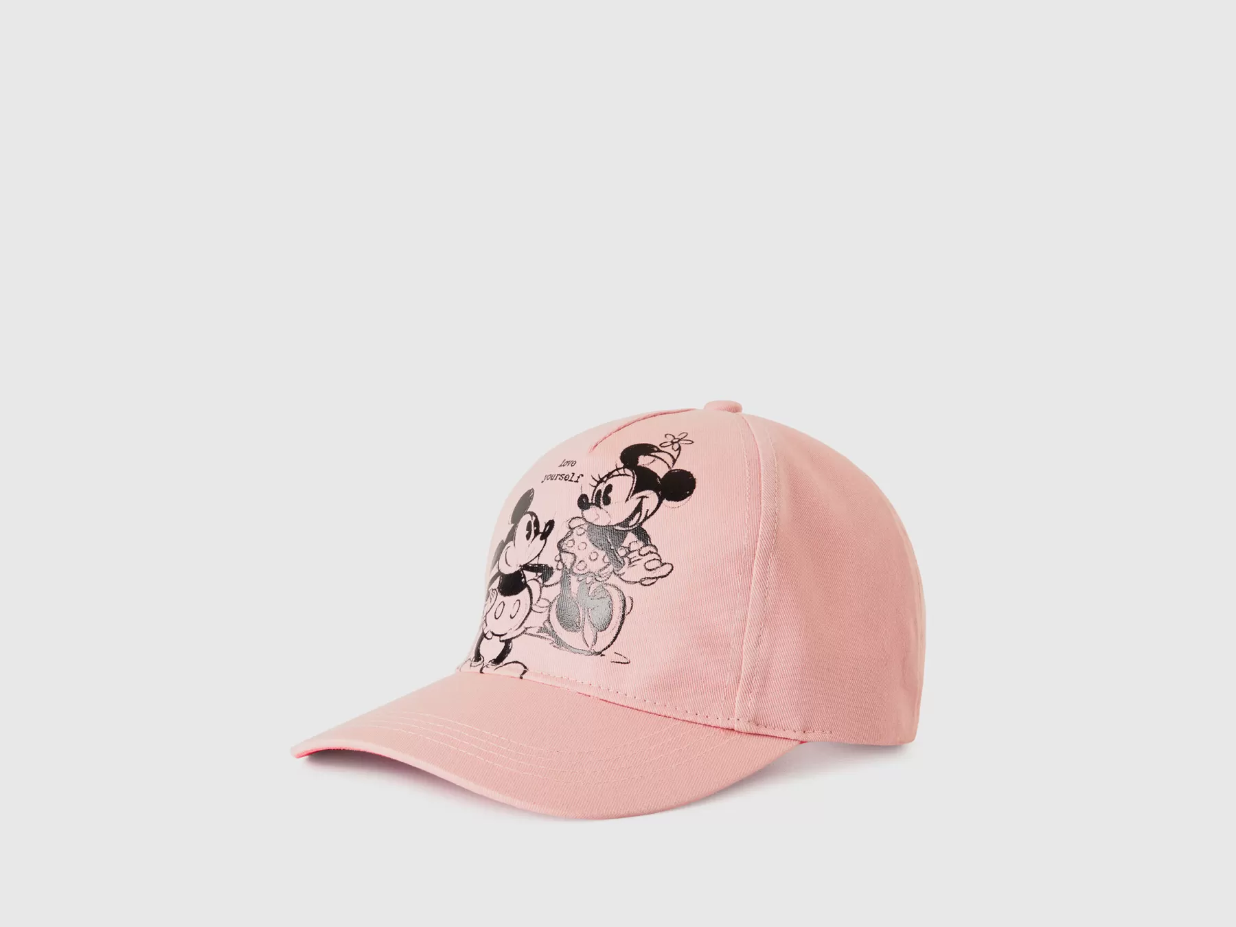 Benetton Cappellino Baseball Disney Rosa Tenue Outlet