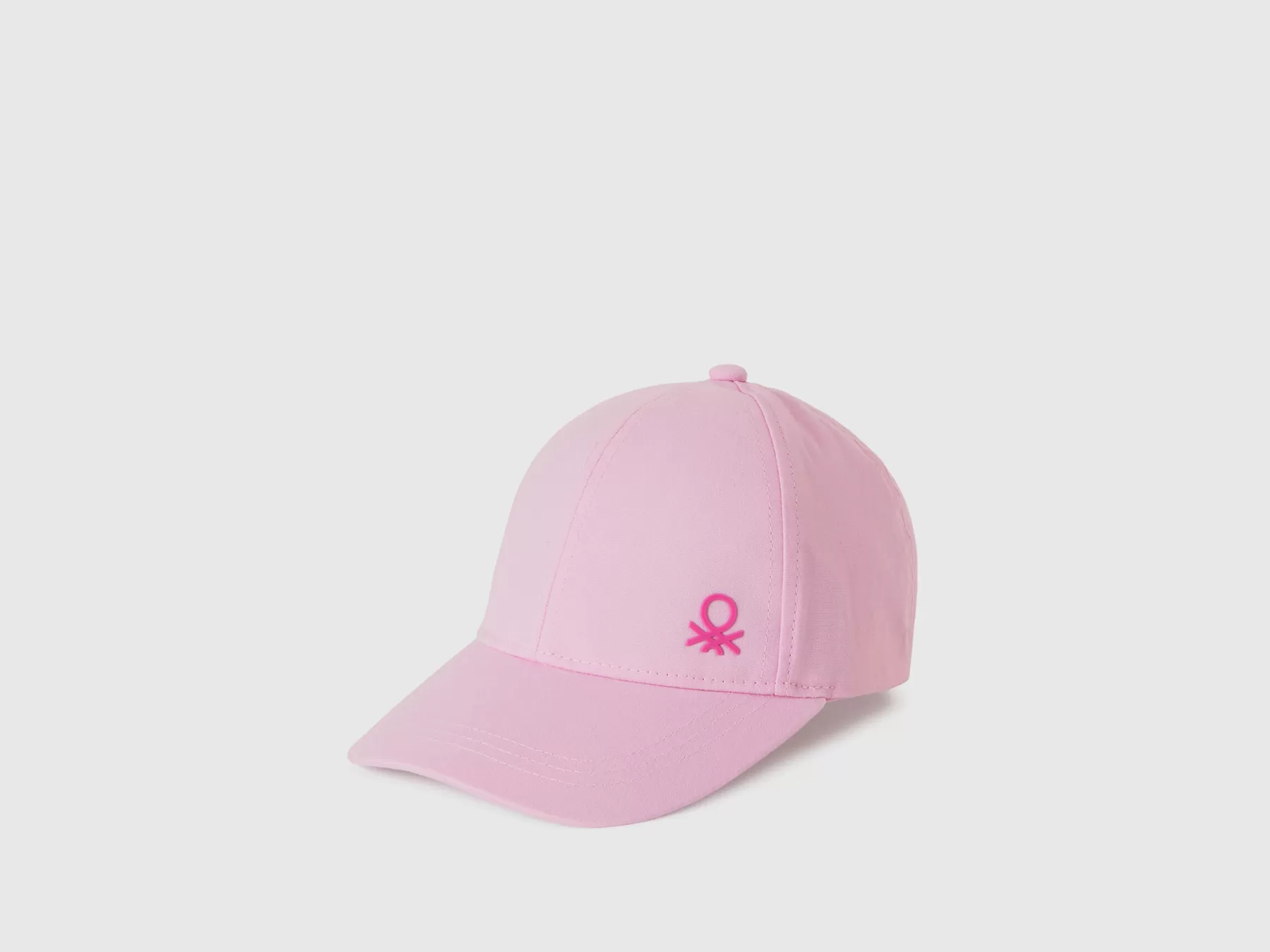 Benetton Cappellino Con Visiera Rosa Clearance