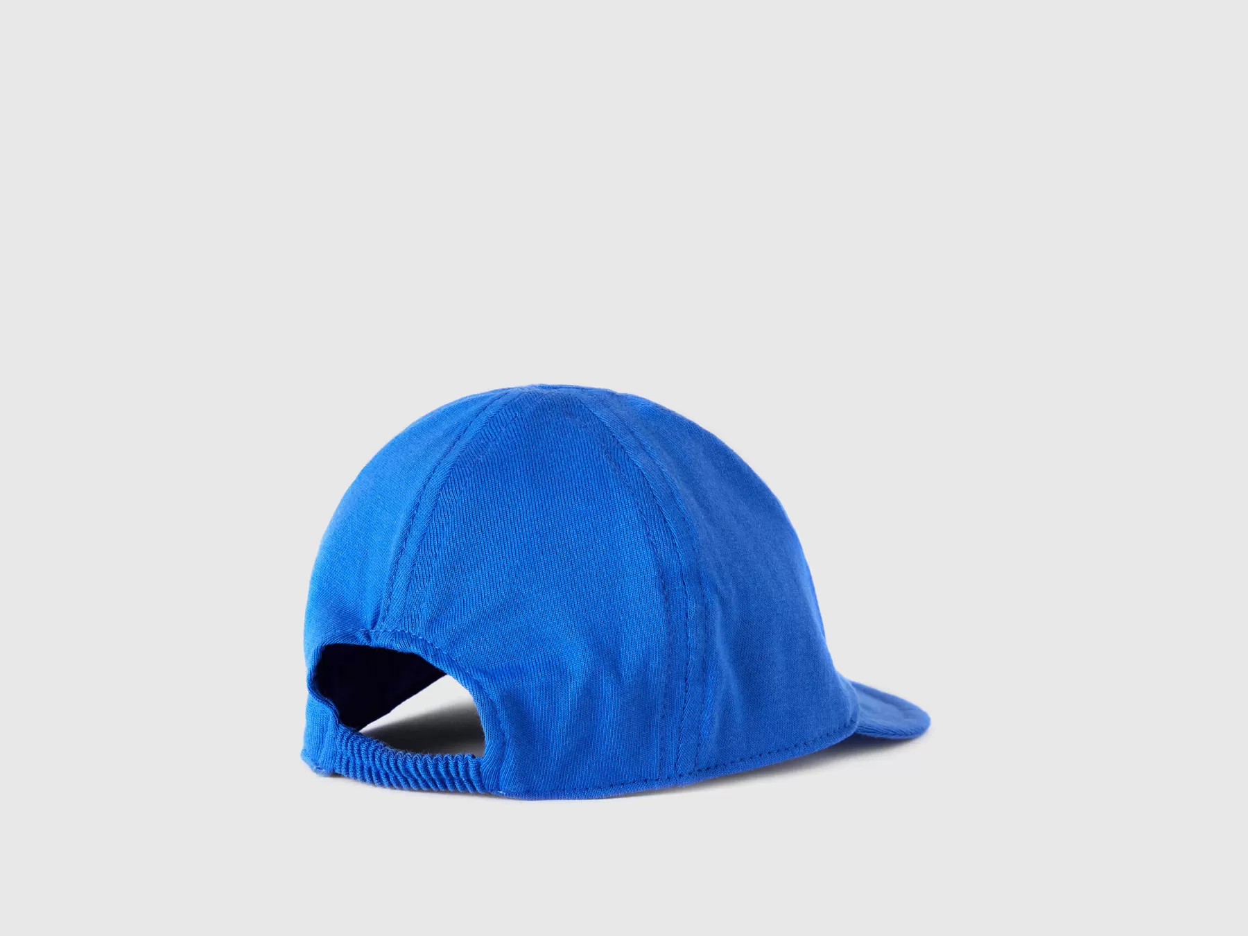 Benetton Cappello Baseball Con Stampa Blu Outlet