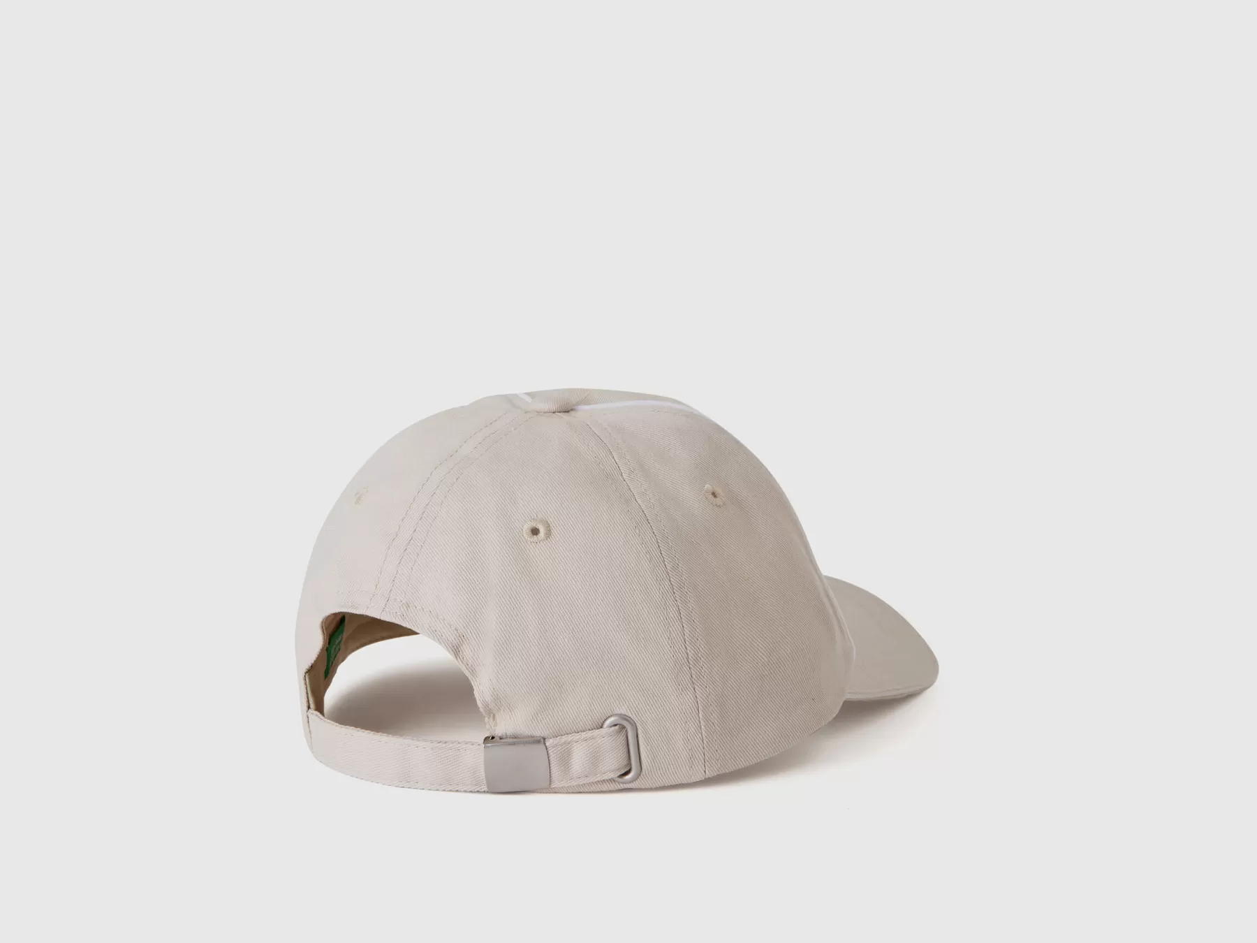 Benetton Cappello Con Visiera Tortora Hot