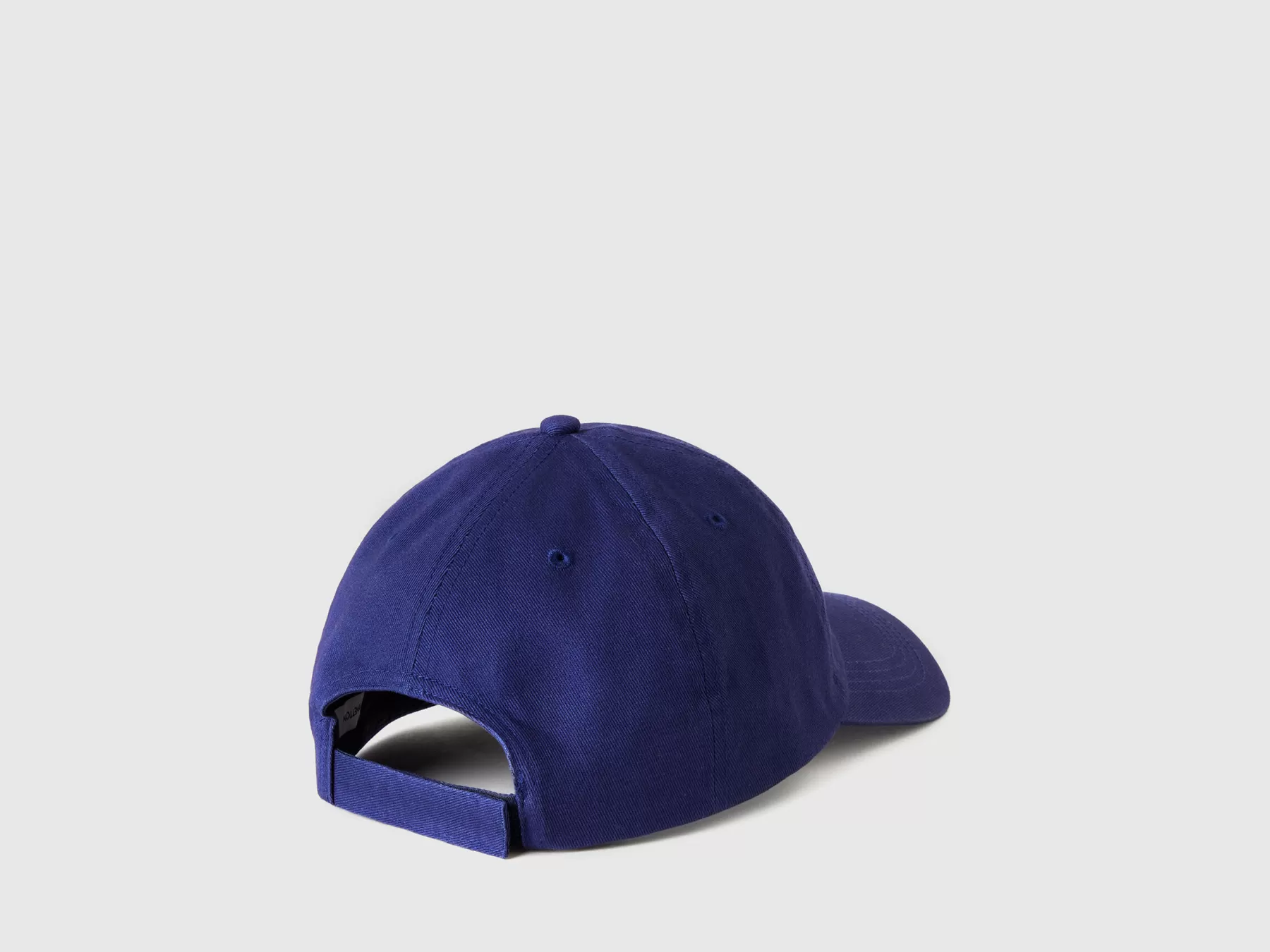 Benetton Cappellocon Patch Logo Blu Store