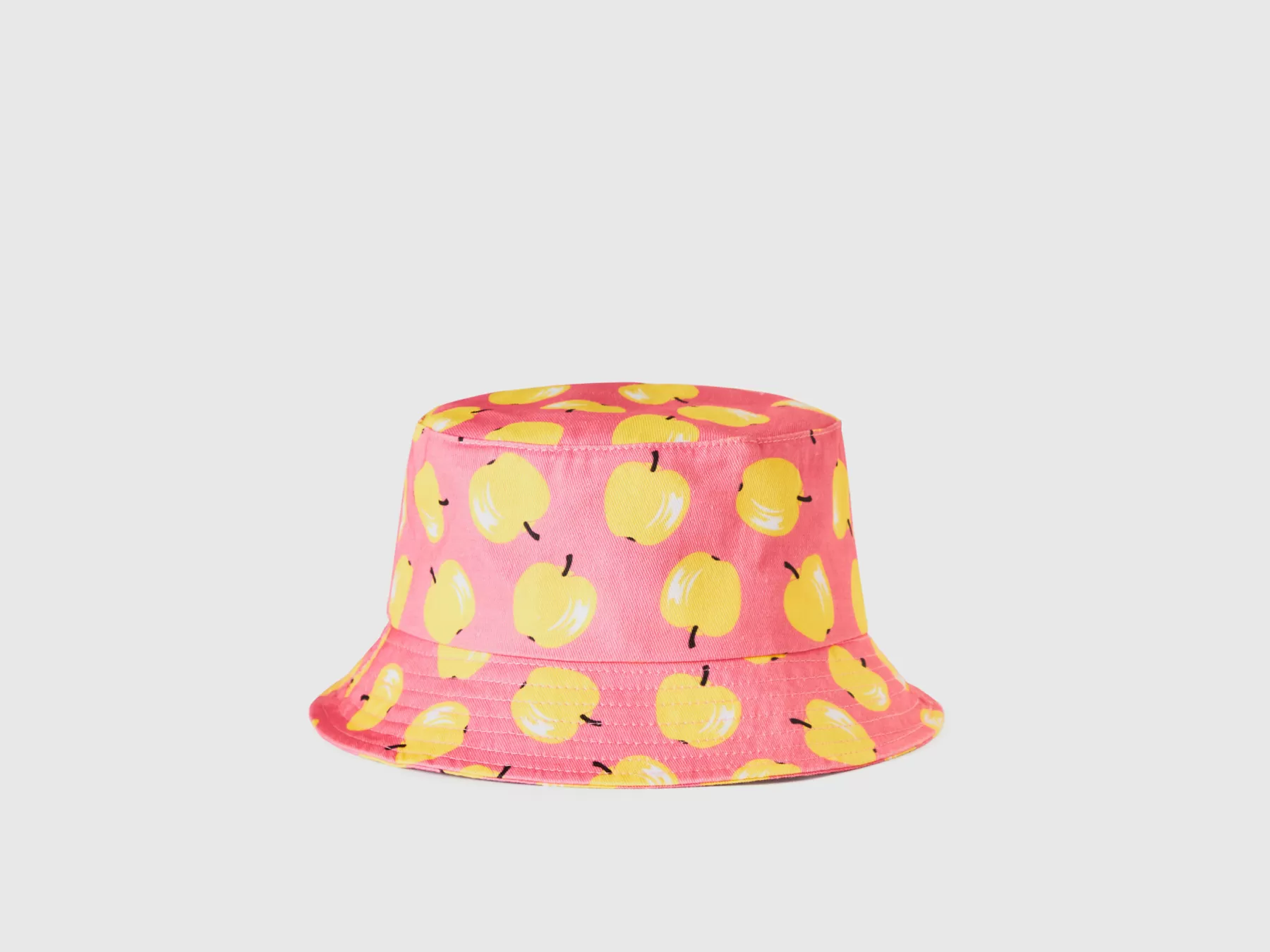 Benetton Cappellocon Pattern Mele Rosa Shop