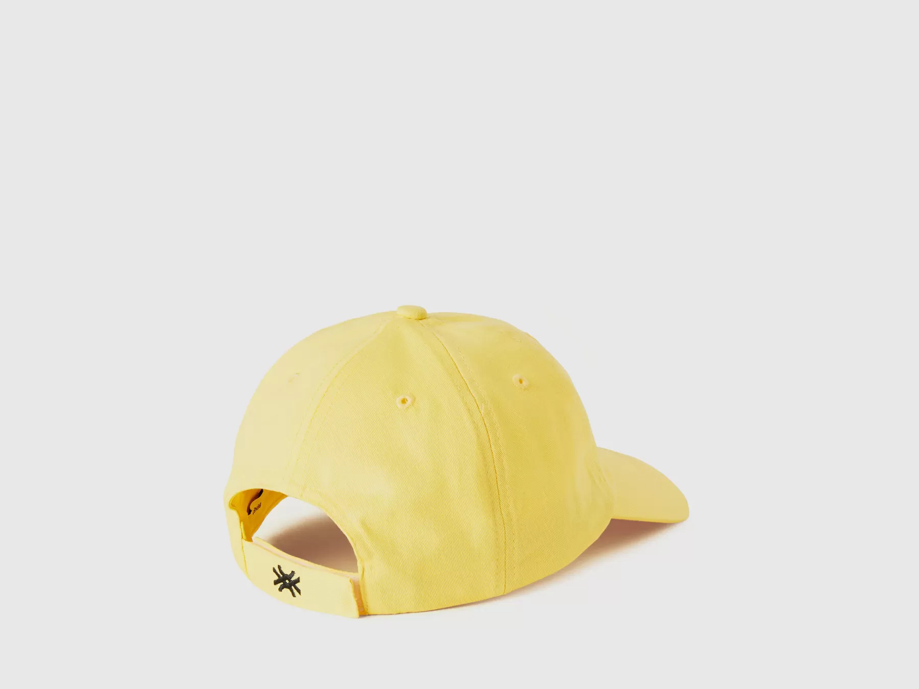 Benetton Cappellocon Ricamo Mela Giallo Discount