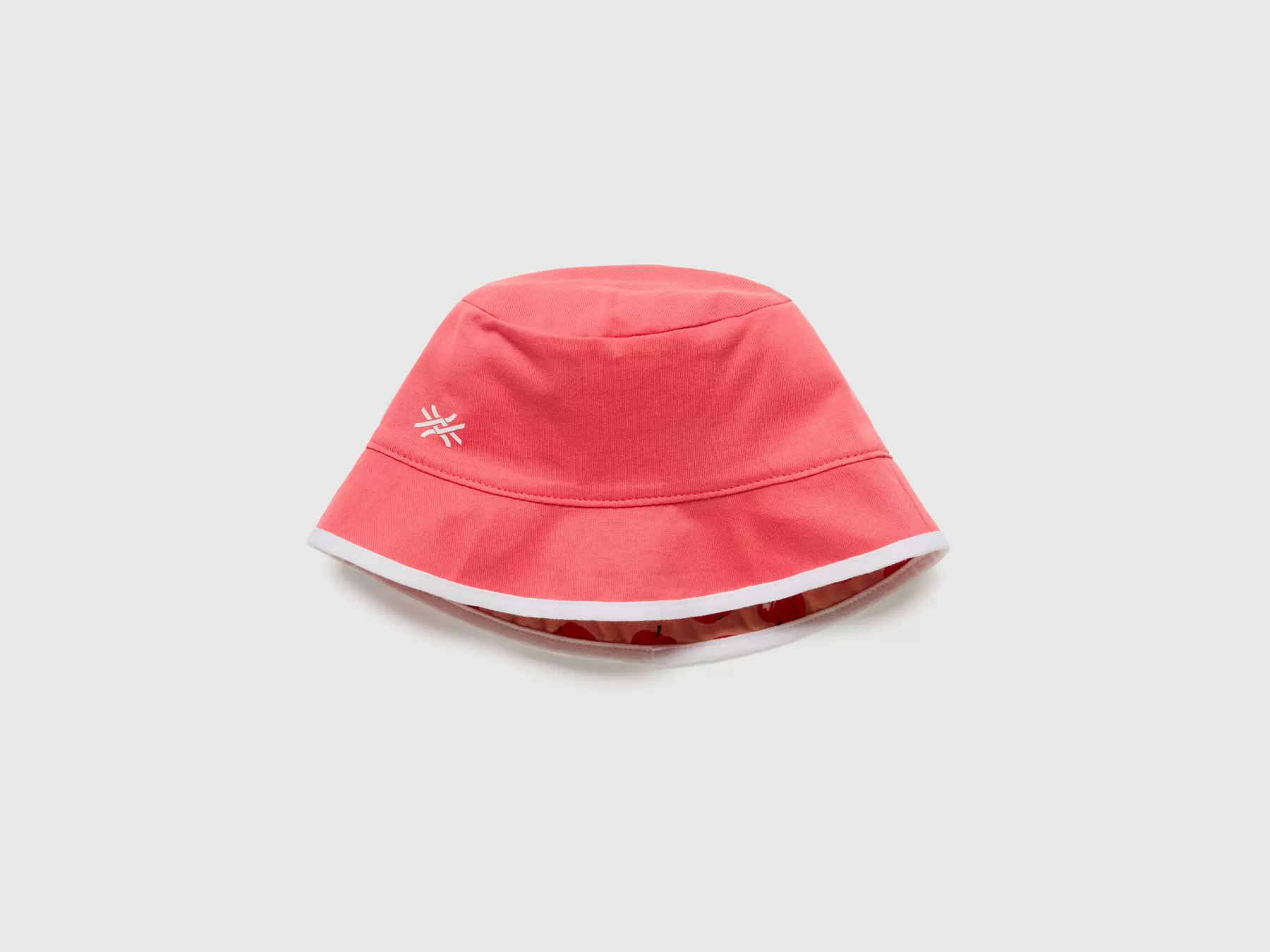 Benetton Cappellocon Stampa Mele Rosso Best