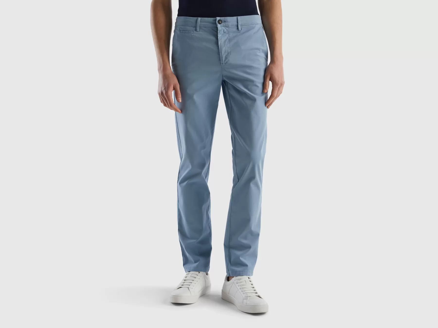 Benetton Chino Slim Fit Avio Hot