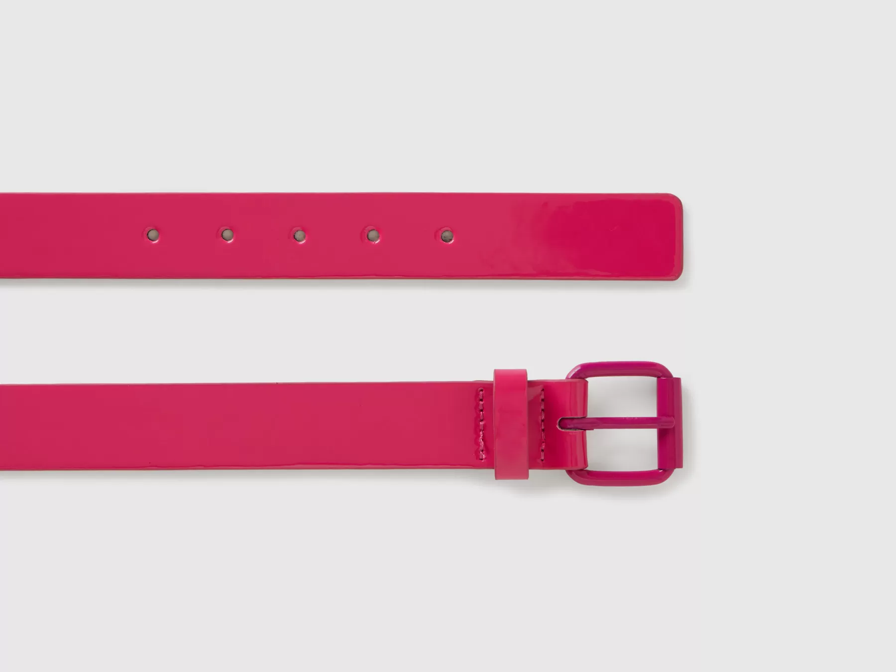 Benetton Cintura In Vernice Fucsia Store