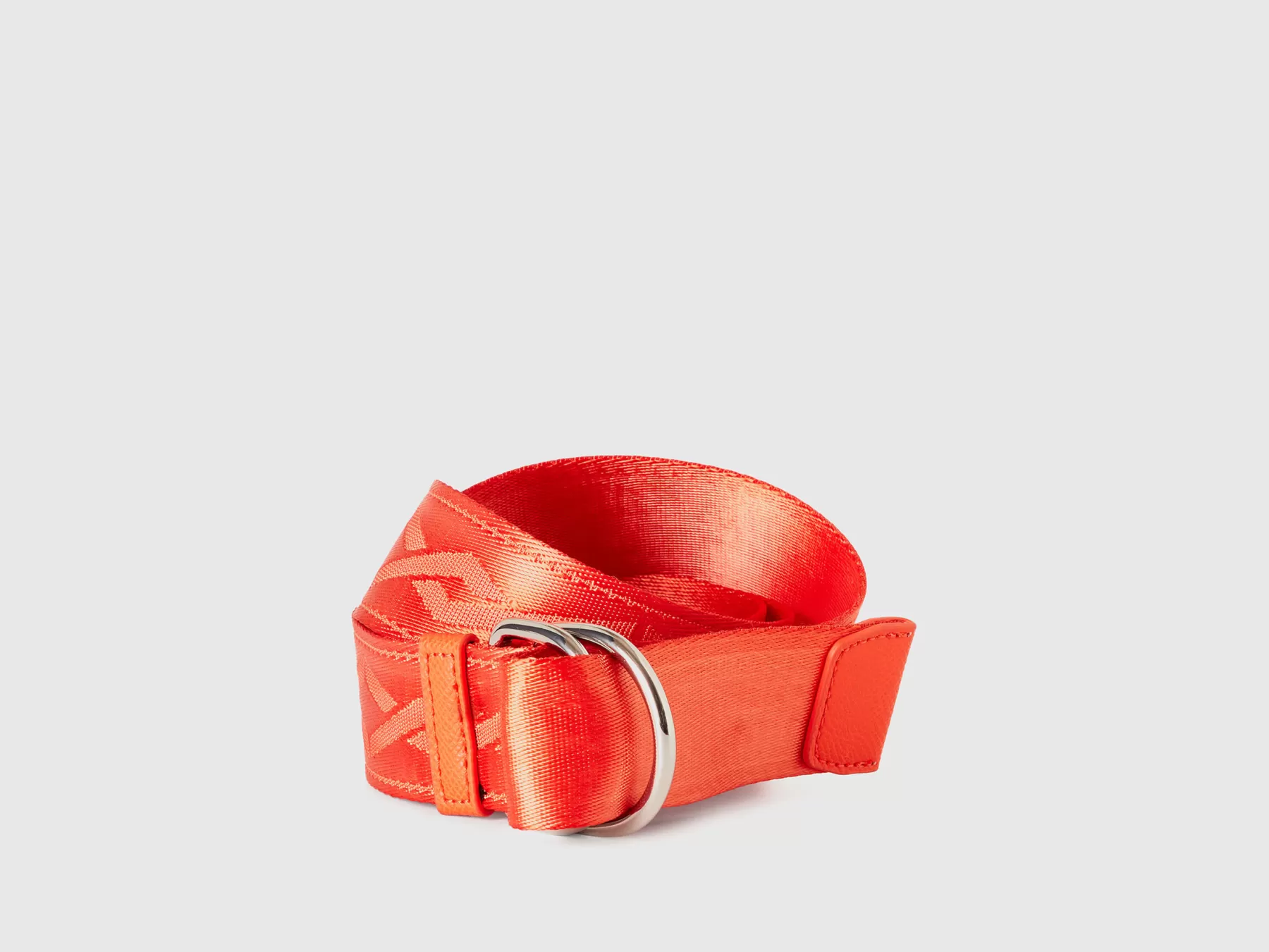 Benetton Cintura Rossa Con Doppio Anello Rosso Discount