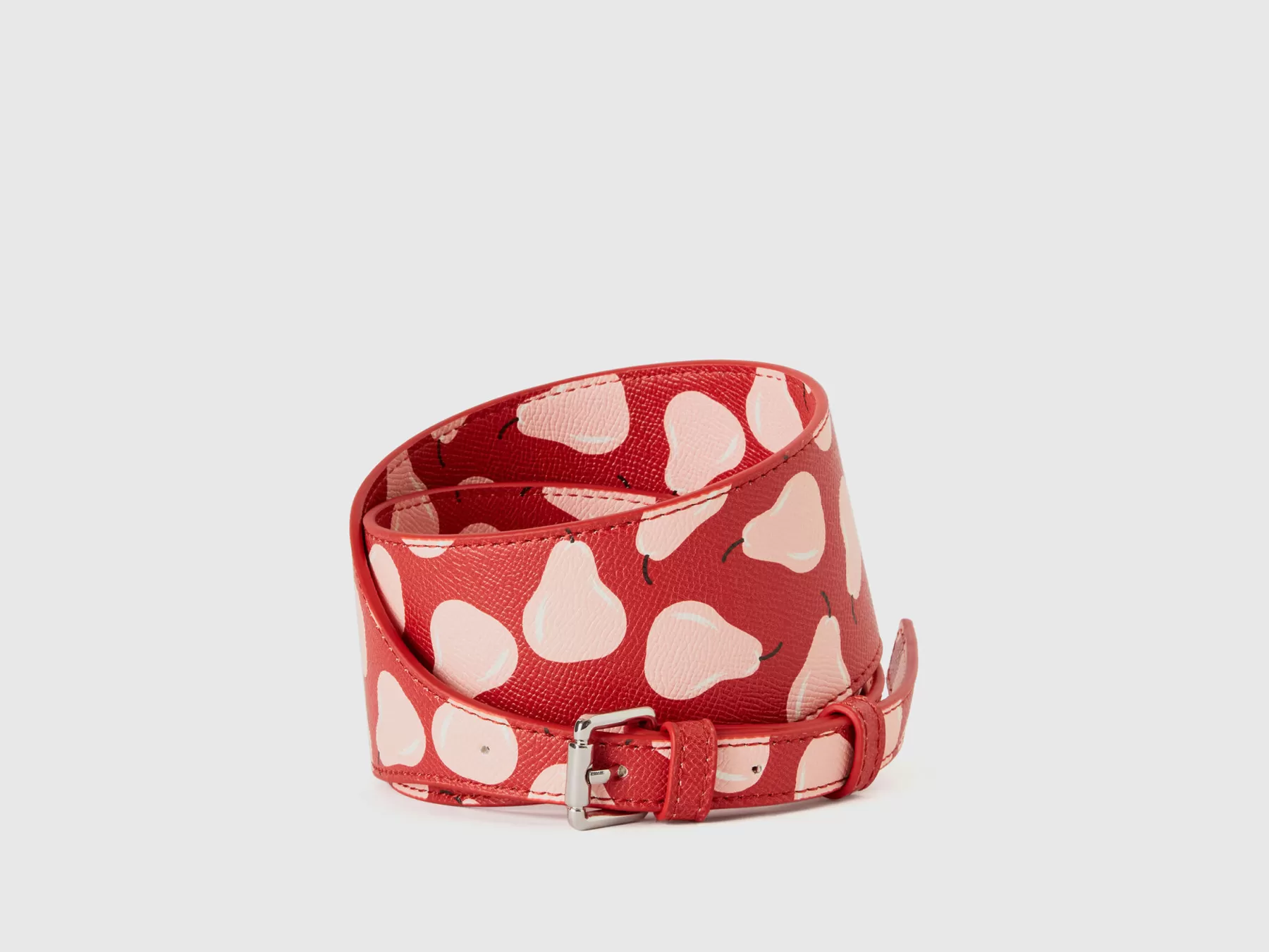 Benetton Cintura Rossa Con Pattern Pere Rosso Shop