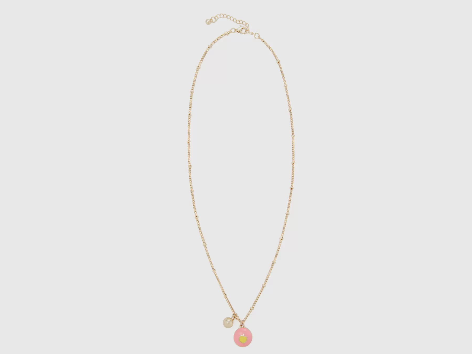 Benetton Collana Con Pendentemela Rosa Store