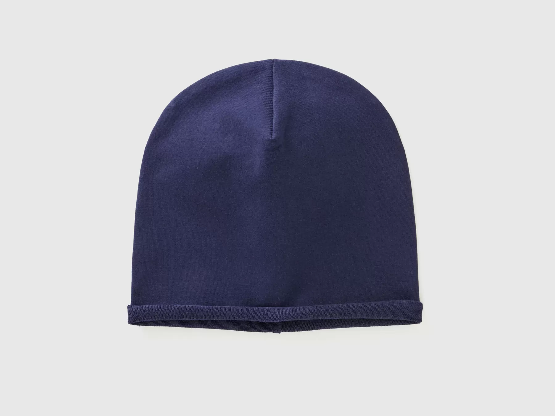 Benetton Cuffietta In Cotone Stretch Blu Scuro Outlet