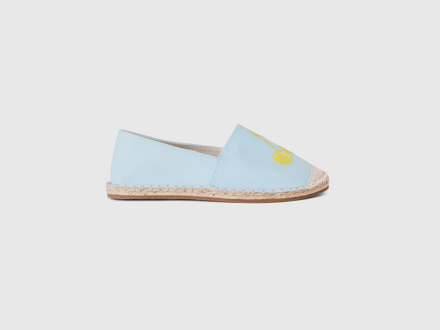 Benetton Espadrillas Celesti Con Pattern Ciliegia Celeste Discount