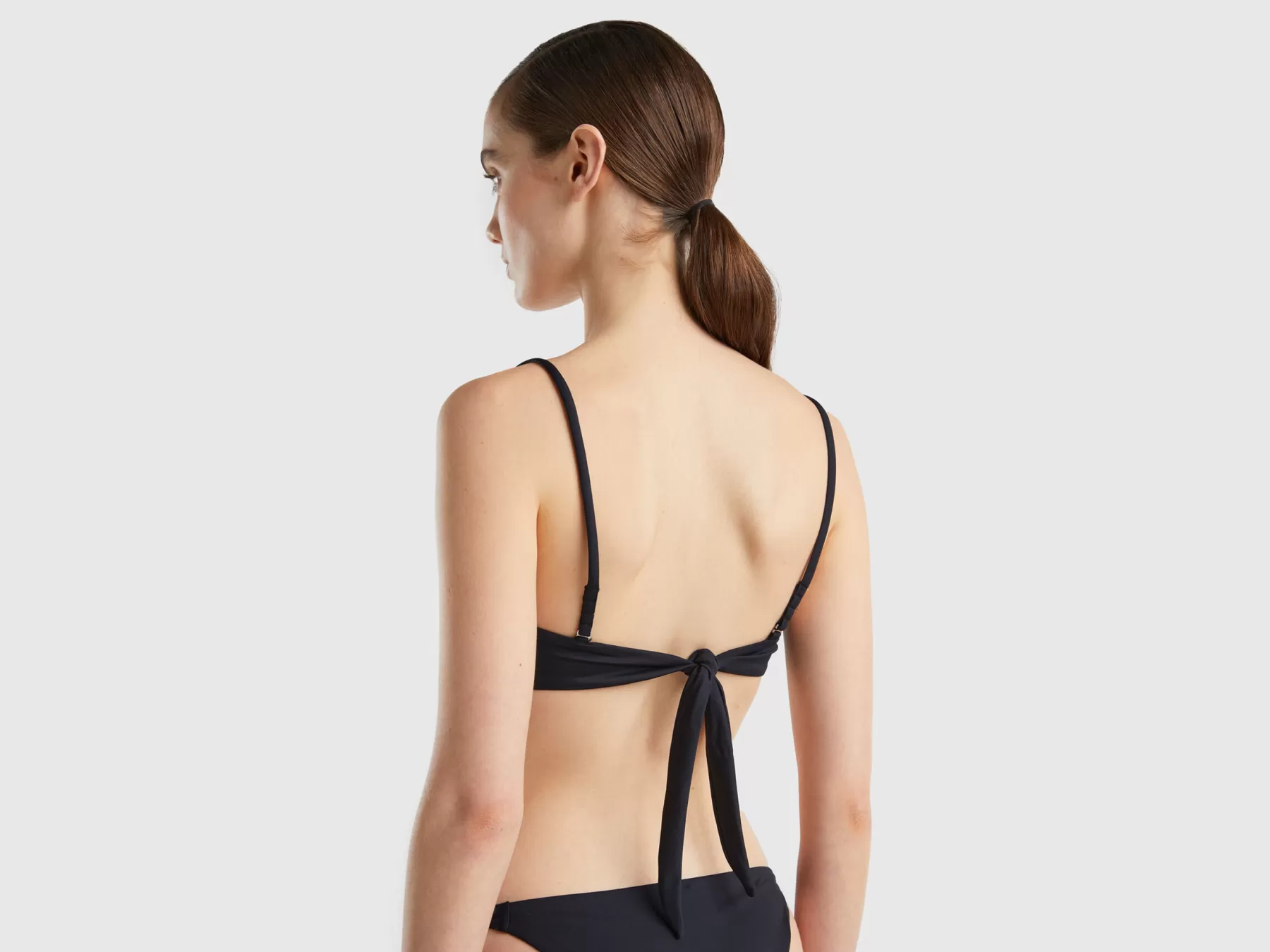 Benetton Fascia Mare Scorrevole In Econyl® Nero Sale