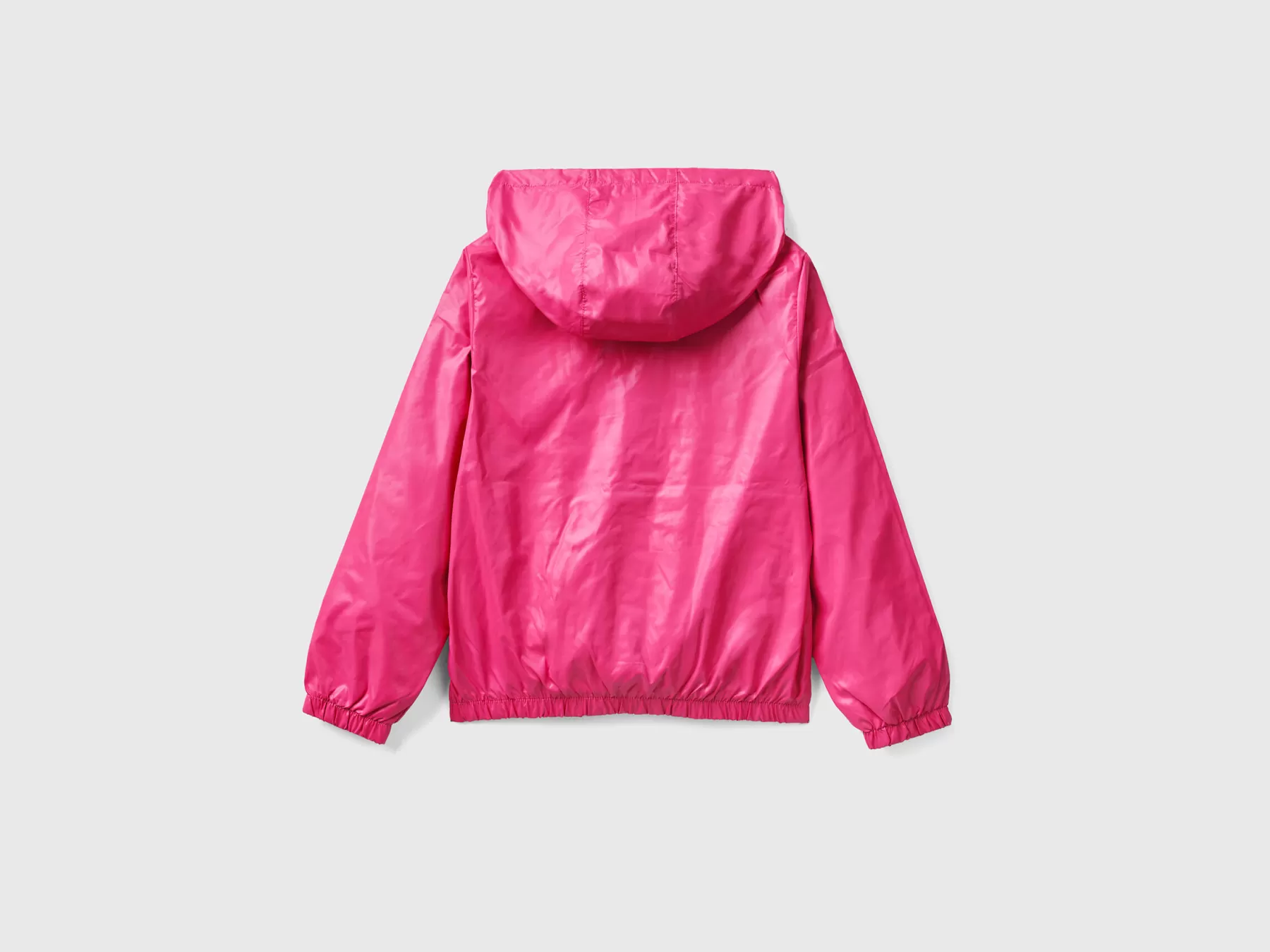 Benetton Giacca Leggera "Rain Defender" Fucsia Sale