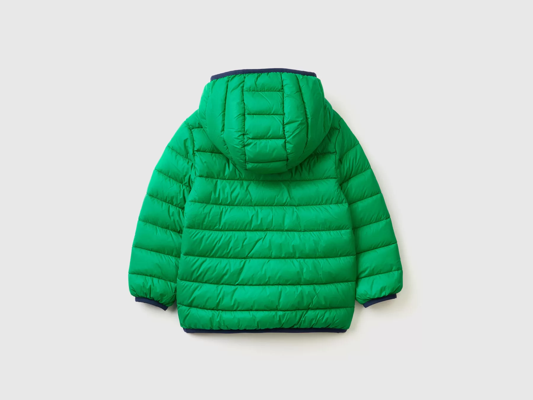 Benetton Giubbino In Nylon "Rain Defender" Verde Online