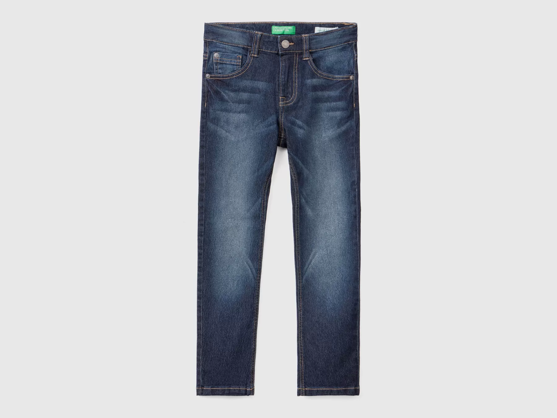 Benetton Jeans Cinque Tasche Skinny Fit Blu Shop